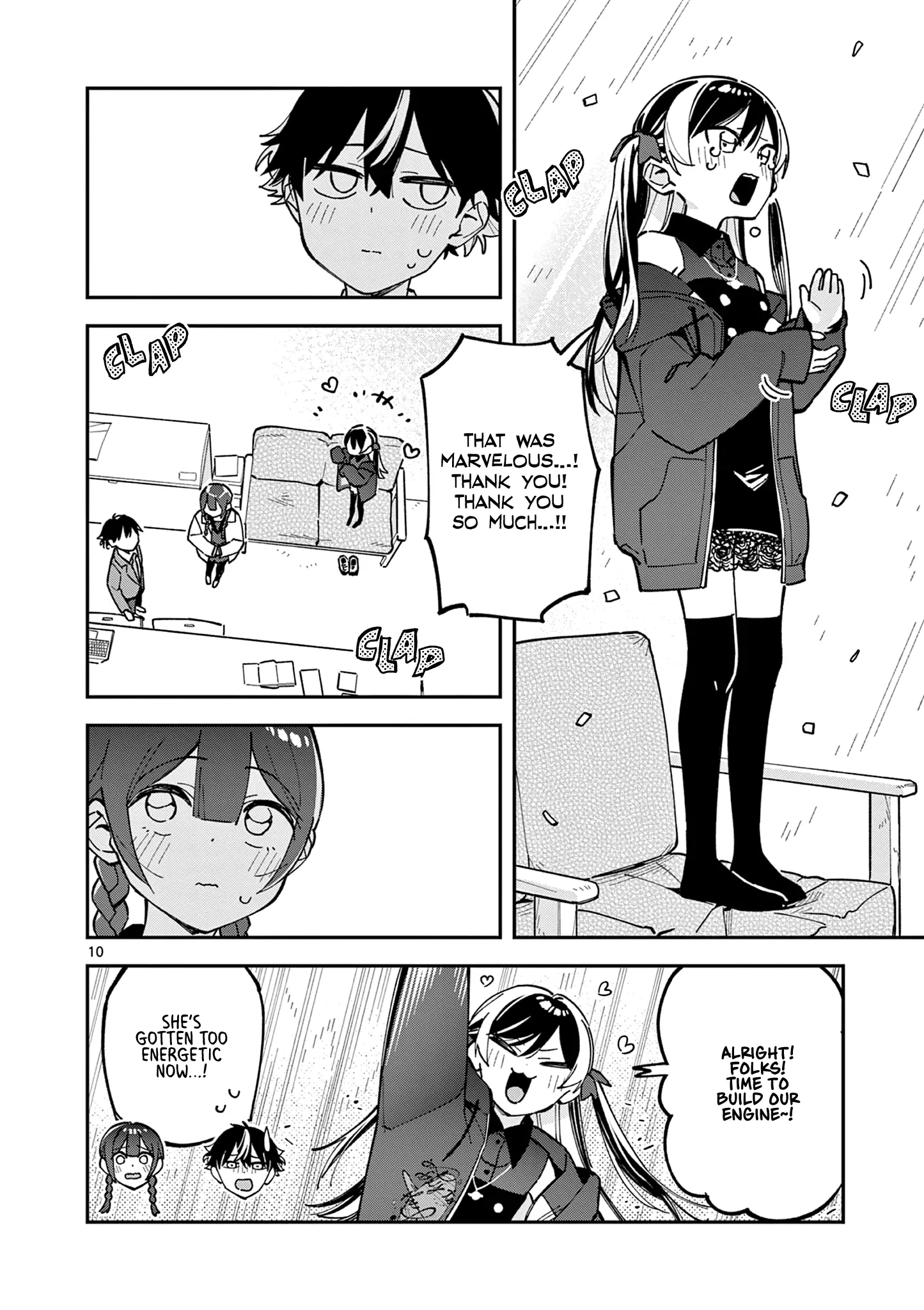 Houkago, Bokura wa Uchuu ni Madou Chapter 11 page 10 - 