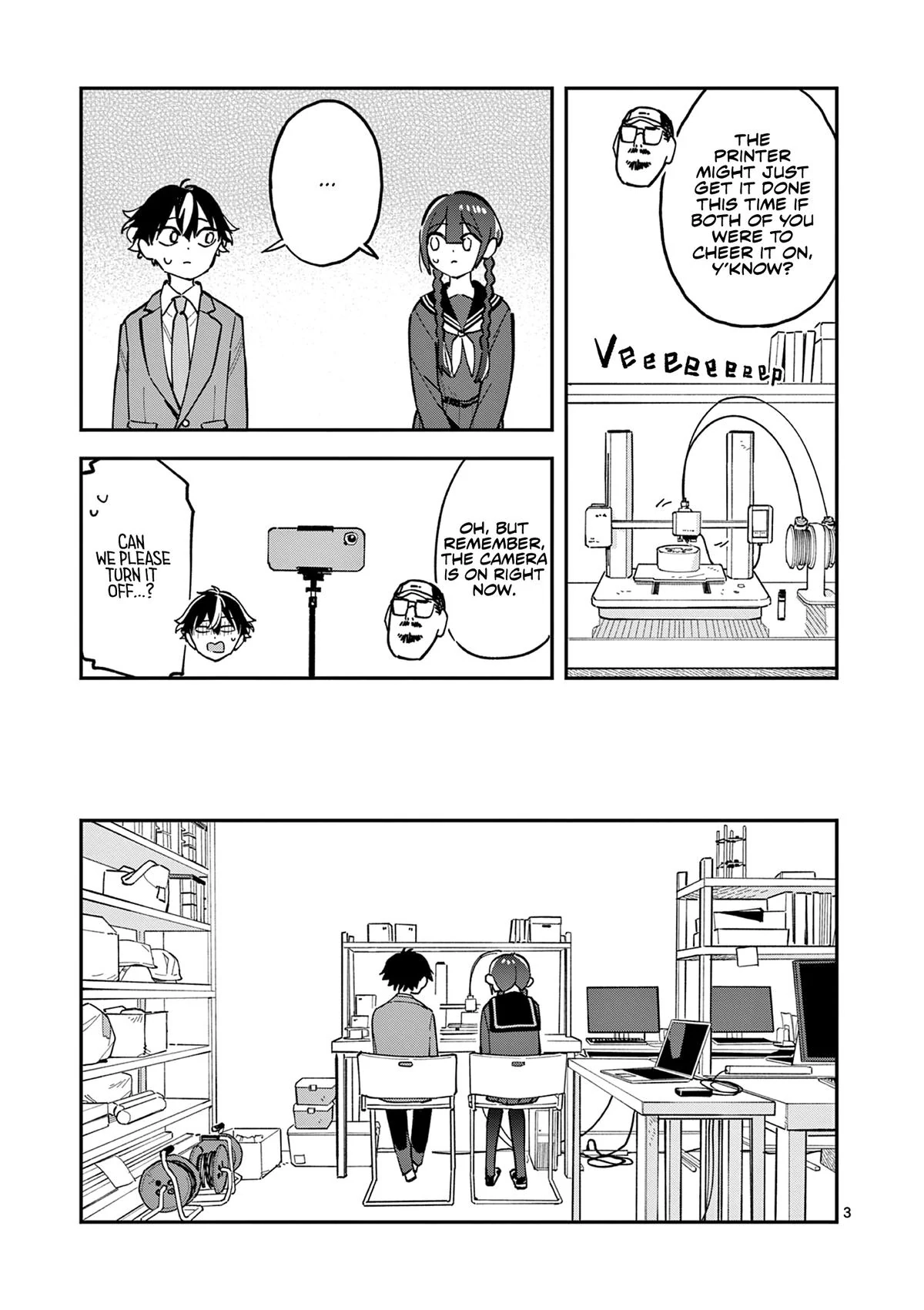 Houkago, Bokura wa Uchuu ni Madou Chapter 12 page 3 - 