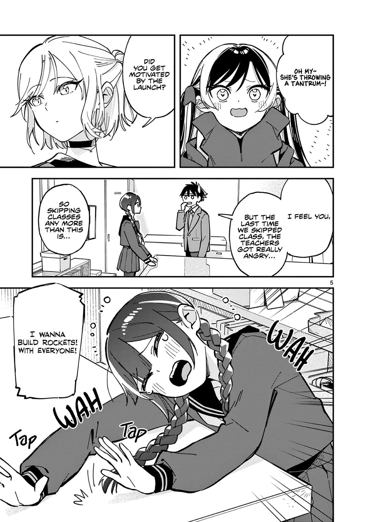 Houkago, Bokura wa Uchuu ni Madou Chapter 15 page 5 - 