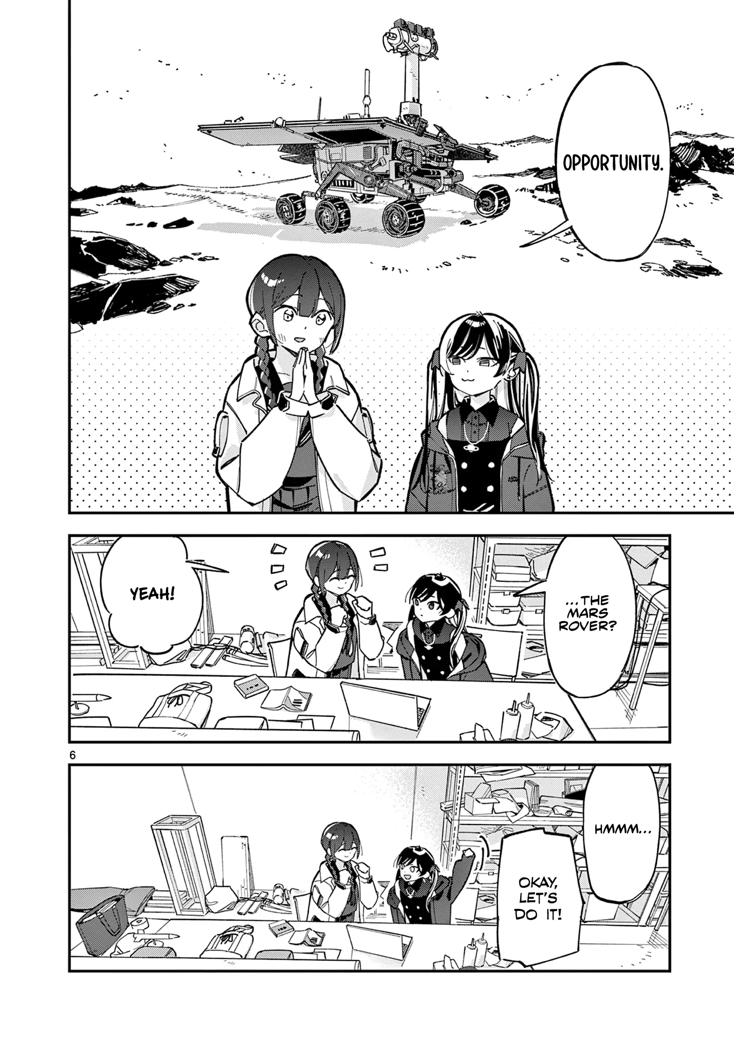 Houkago, Bokura wa Uchuu ni Madou Chapter 2 page 6 - 