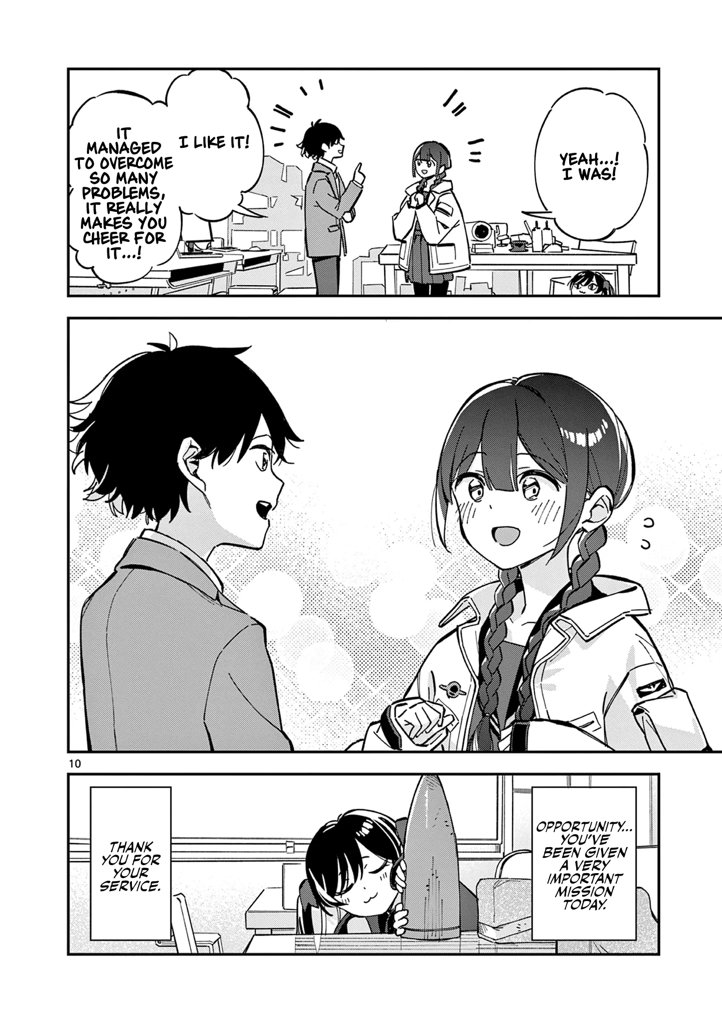 Houkago, Bokura wa Uchuu ni Madou Chapter 2 page 10 - 