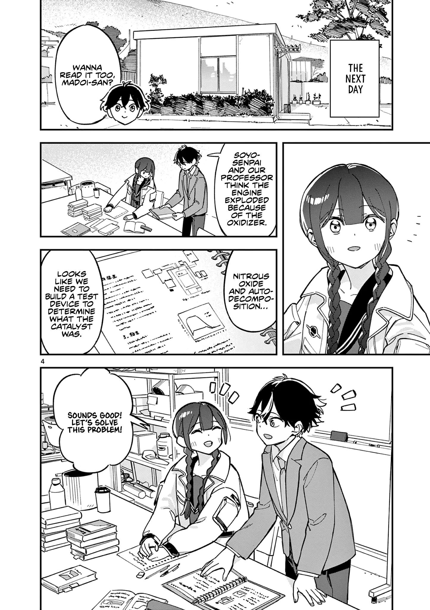 Houkago, Bokura wa Uchuu ni Madou Chapter 3 page 4 - 