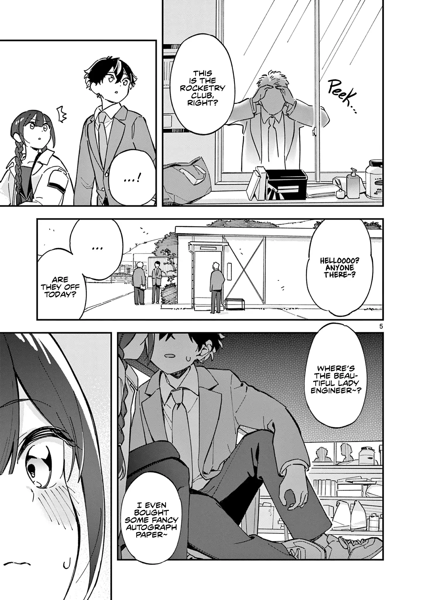 Houkago, Bokura wa Uchuu ni Madou Chapter 3 page 5 - 