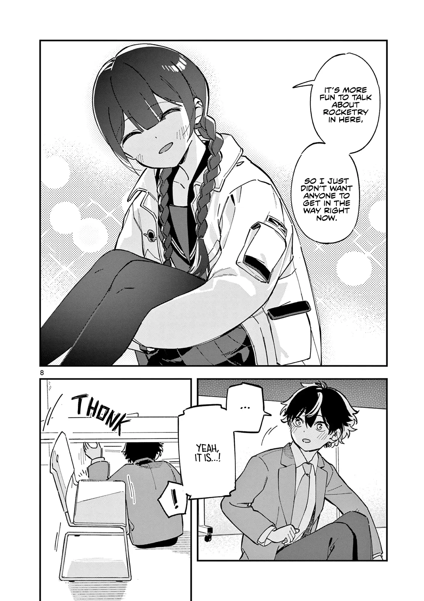 Houkago, Bokura wa Uchuu ni Madou Chapter 3 page 8 - 