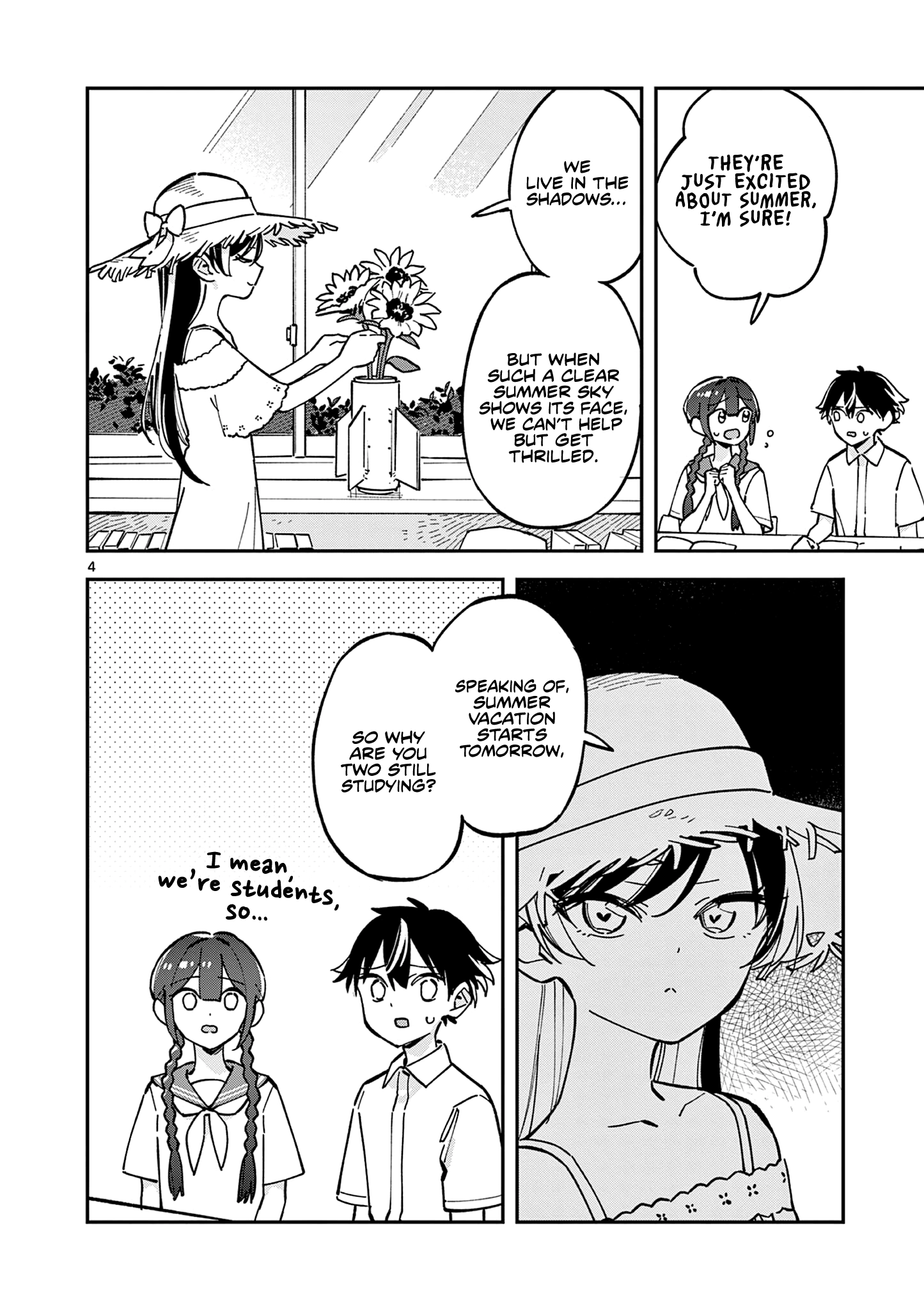 Houkago, Bokura wa Uchuu ni Madou Chapter 37 page 4 - 