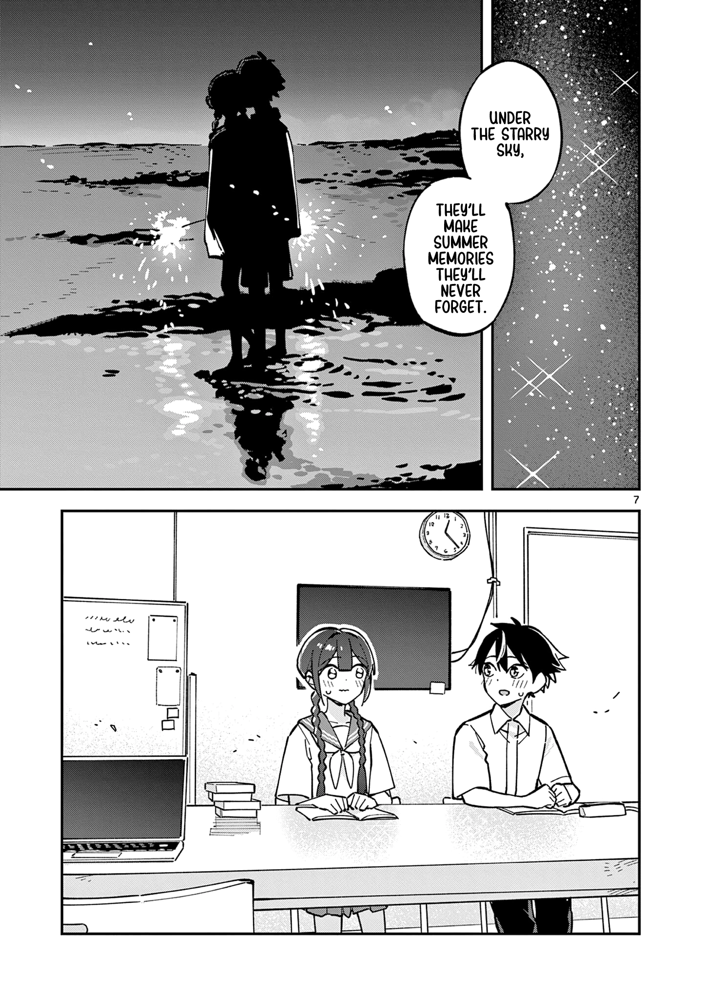 Houkago, Bokura wa Uchuu ni Madou Chapter 37 page 7 - 