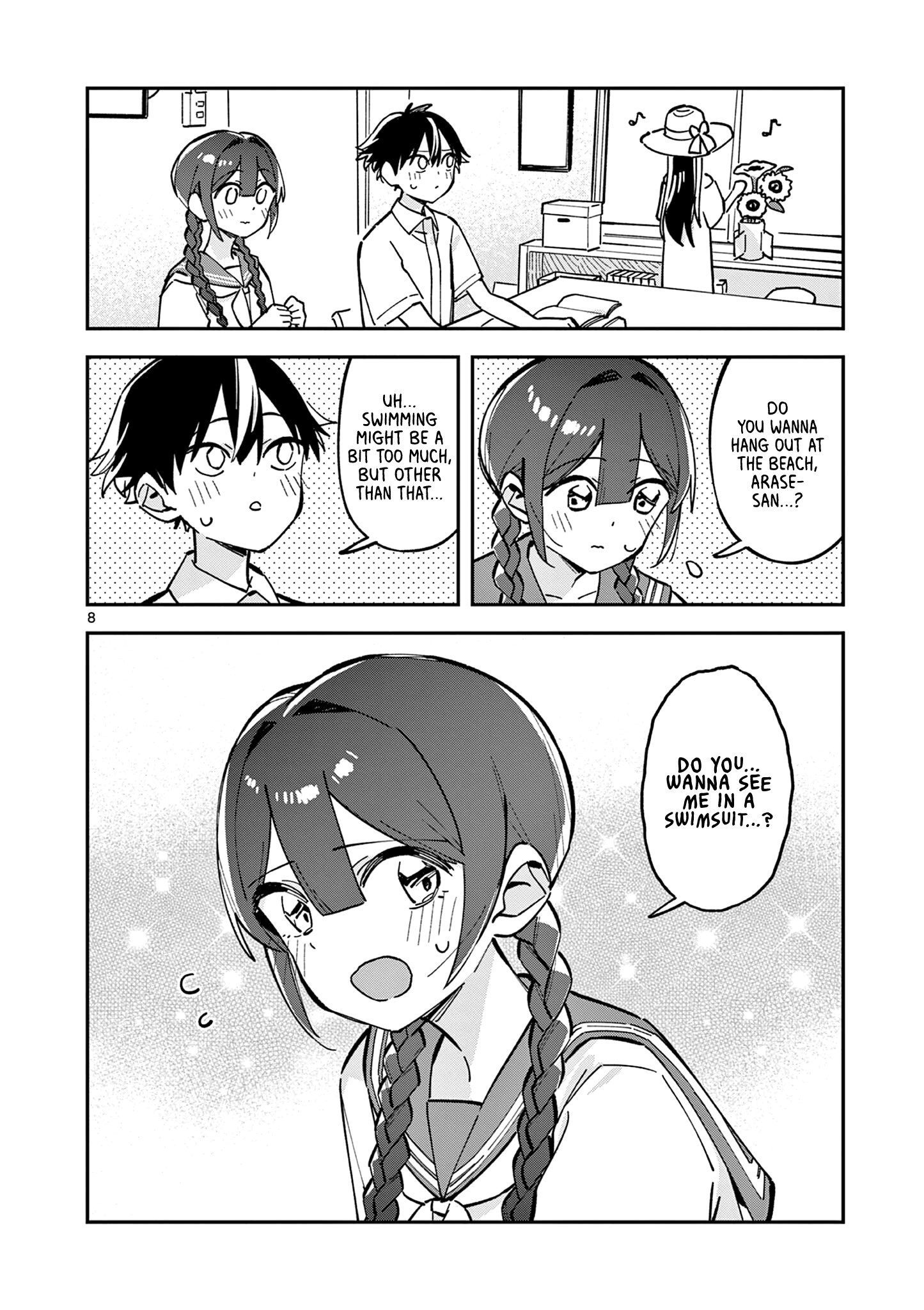 Houkago, Bokura wa Uchuu ni Madou Chapter 37 page 8 - 