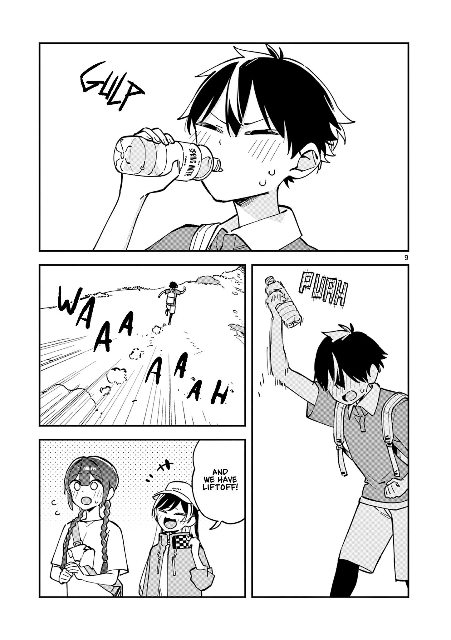 Houkago, Bokura wa Uchuu ni Madou Chapter 38 page 9 - 