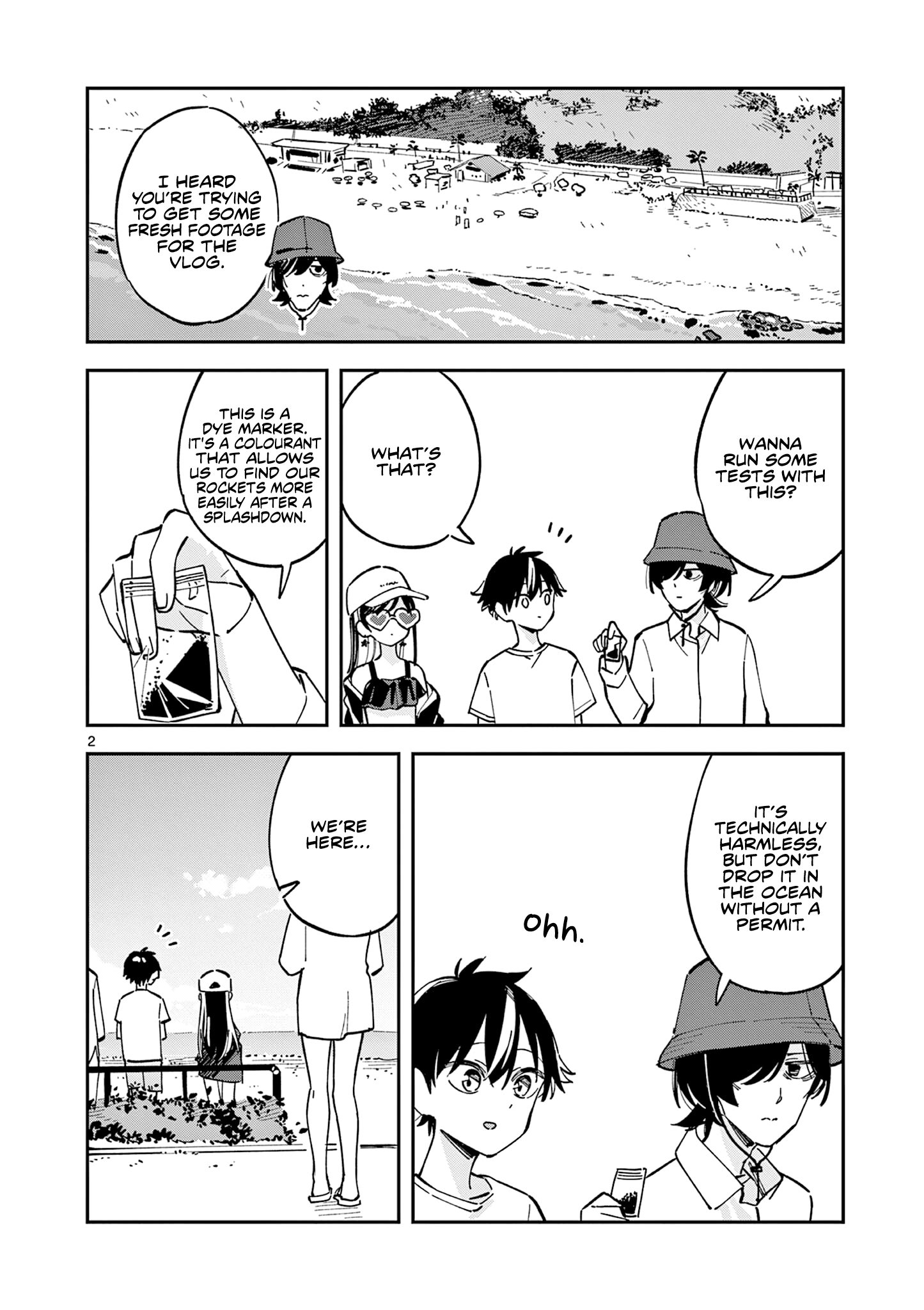 Houkago, Bokura wa Uchuu ni Madou Chapter 39 page 2 - 