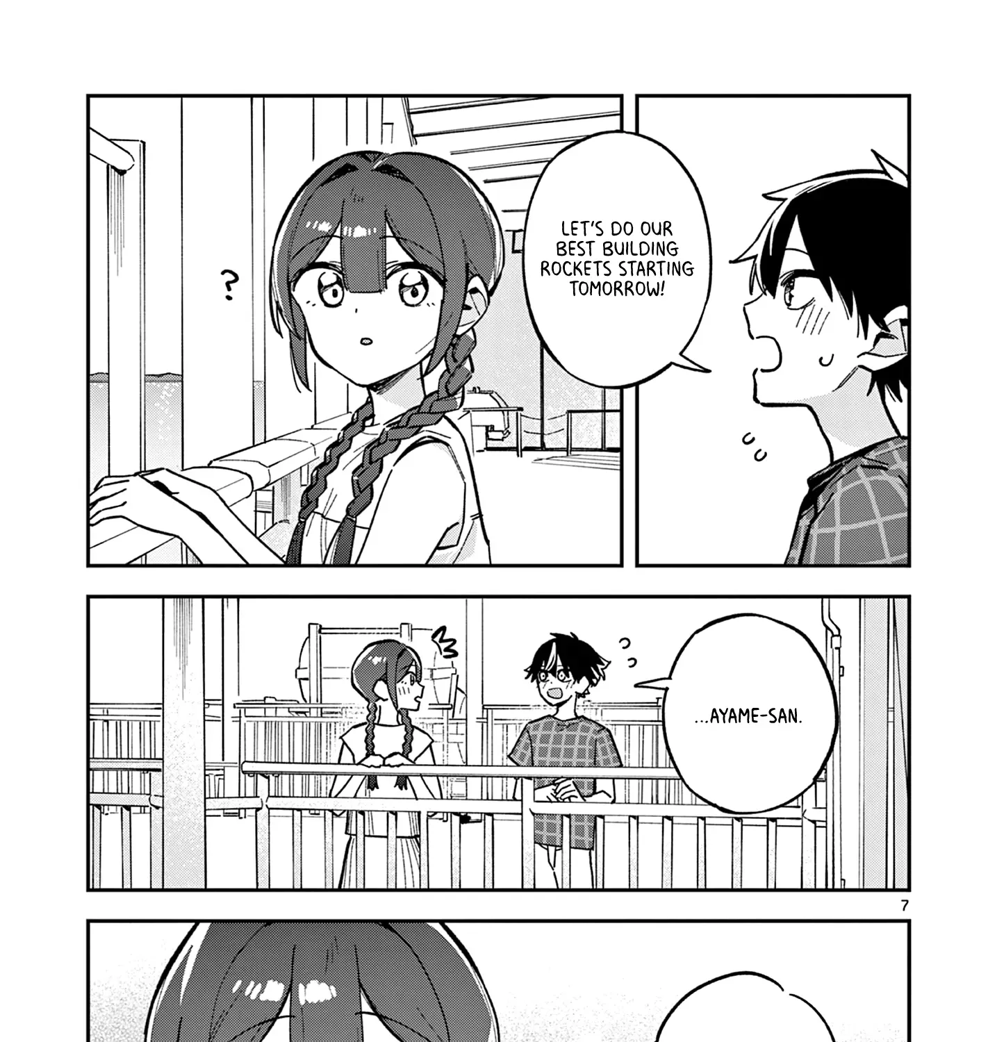 Houkago, Bokura wa Uchuu ni Madou Chapter 43 page 13 - 