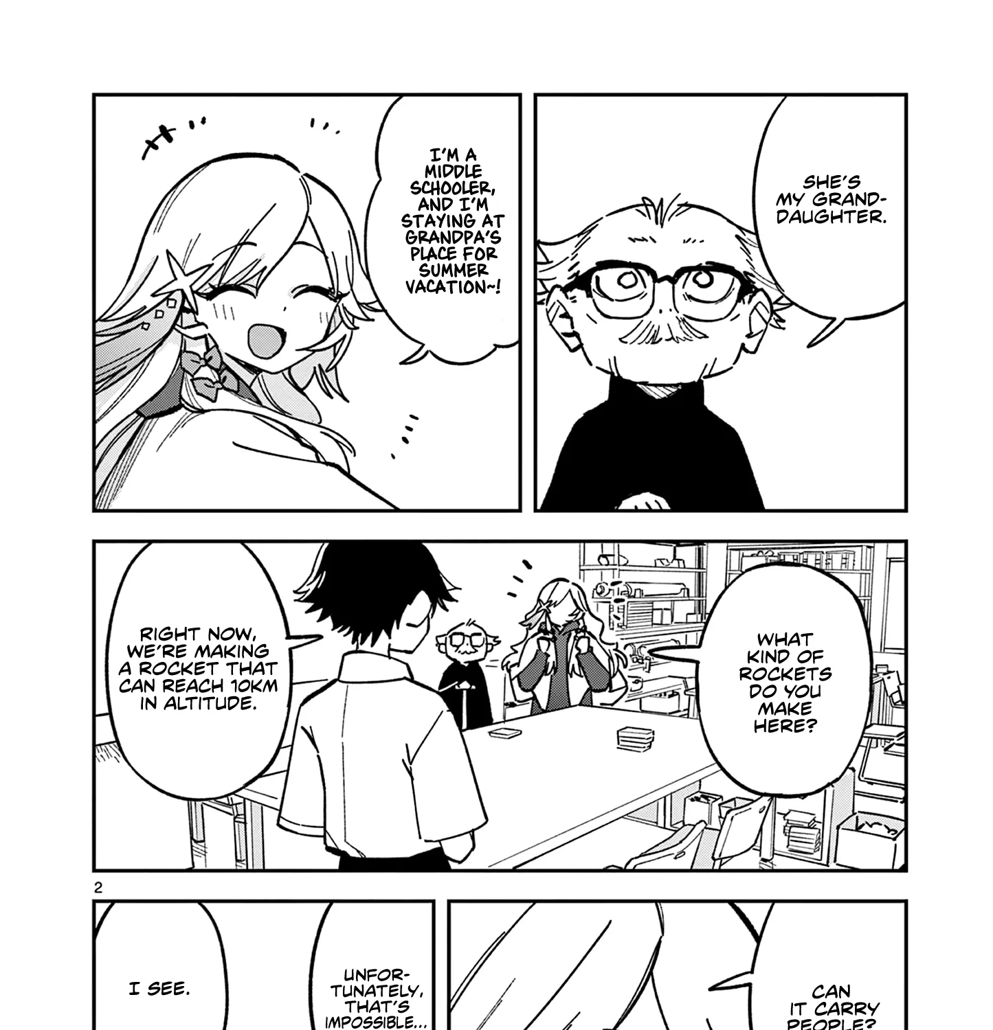 Houkago, Bokura wa Uchuu ni Madou Chapter 44 page 3 - 