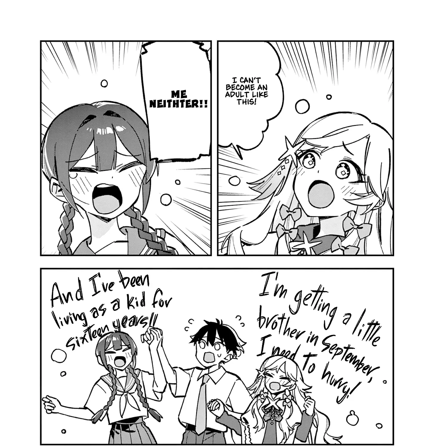 Houkago, Bokura wa Uchuu ni Madou Chapter 45 page 19 - 