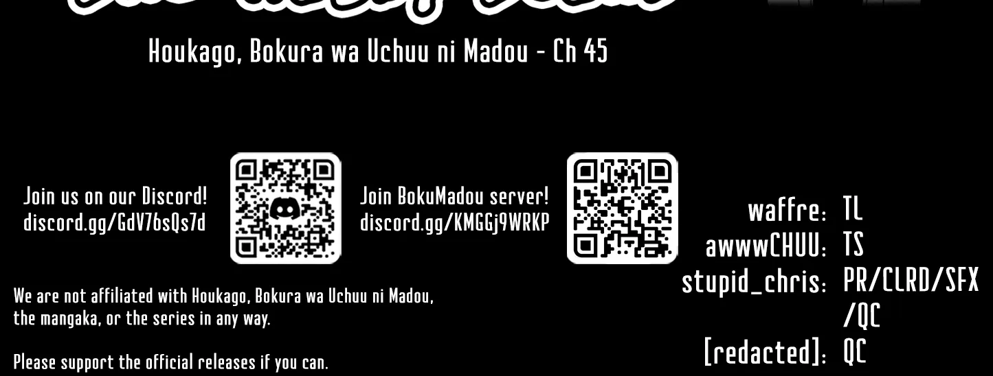 Houkago, Bokura wa Uchuu ni Madou Chapter 45 page 22 - 