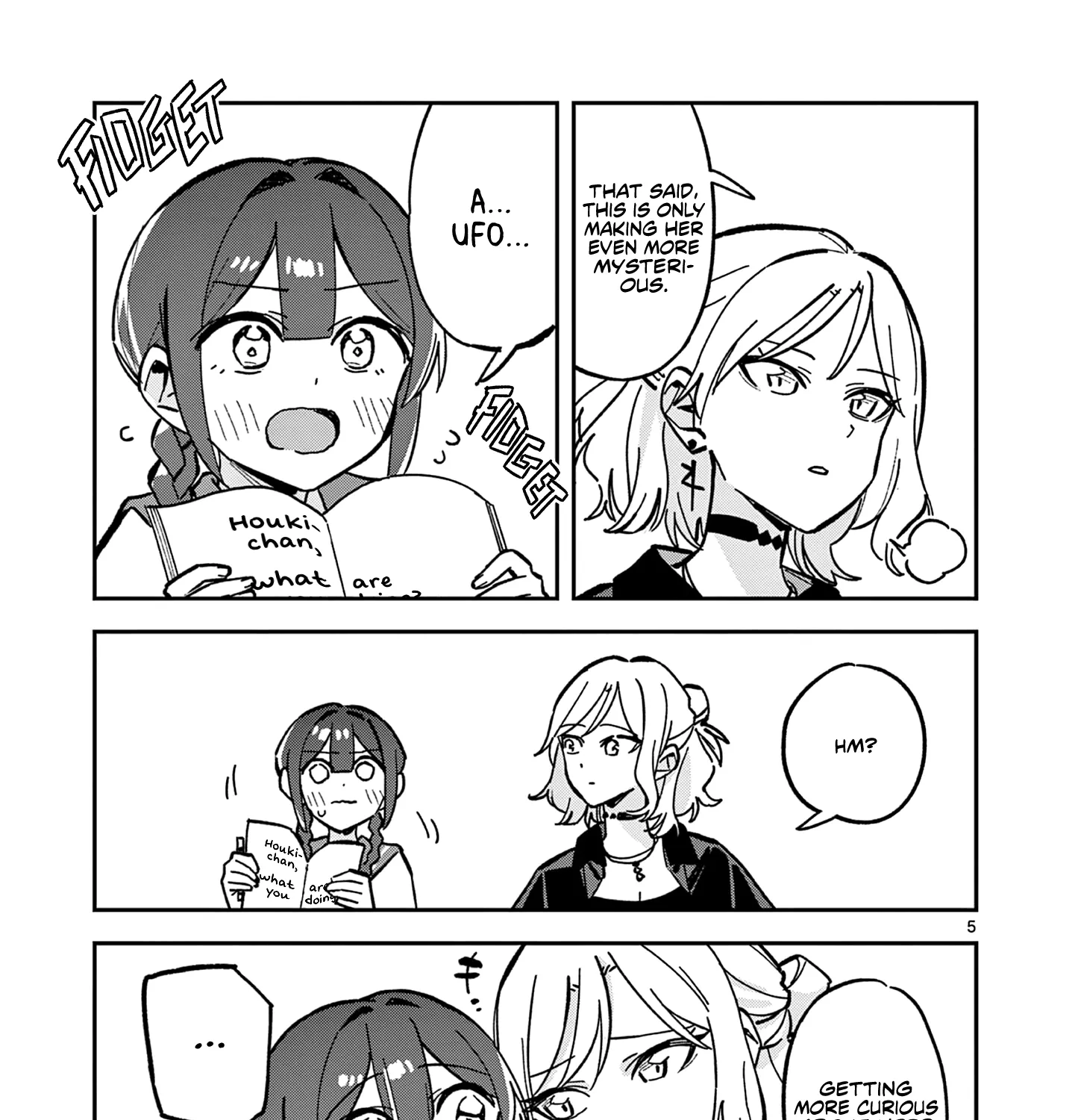 Houkago, Bokura wa Uchuu ni Madou Chapter 46 page 9 - 