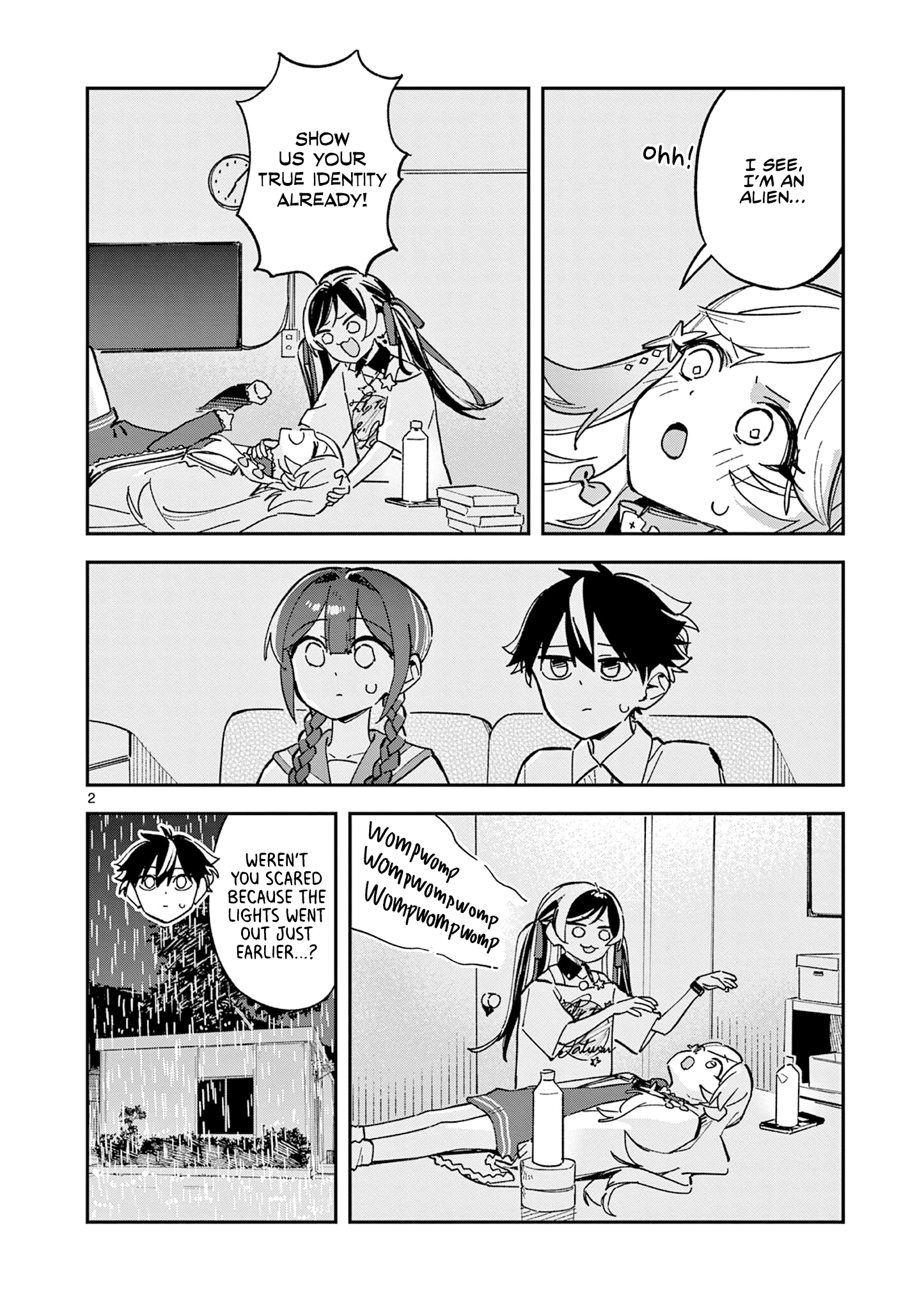 Houkago, Bokura wa Uchuu ni Madou Chapter 49 page 2 - 