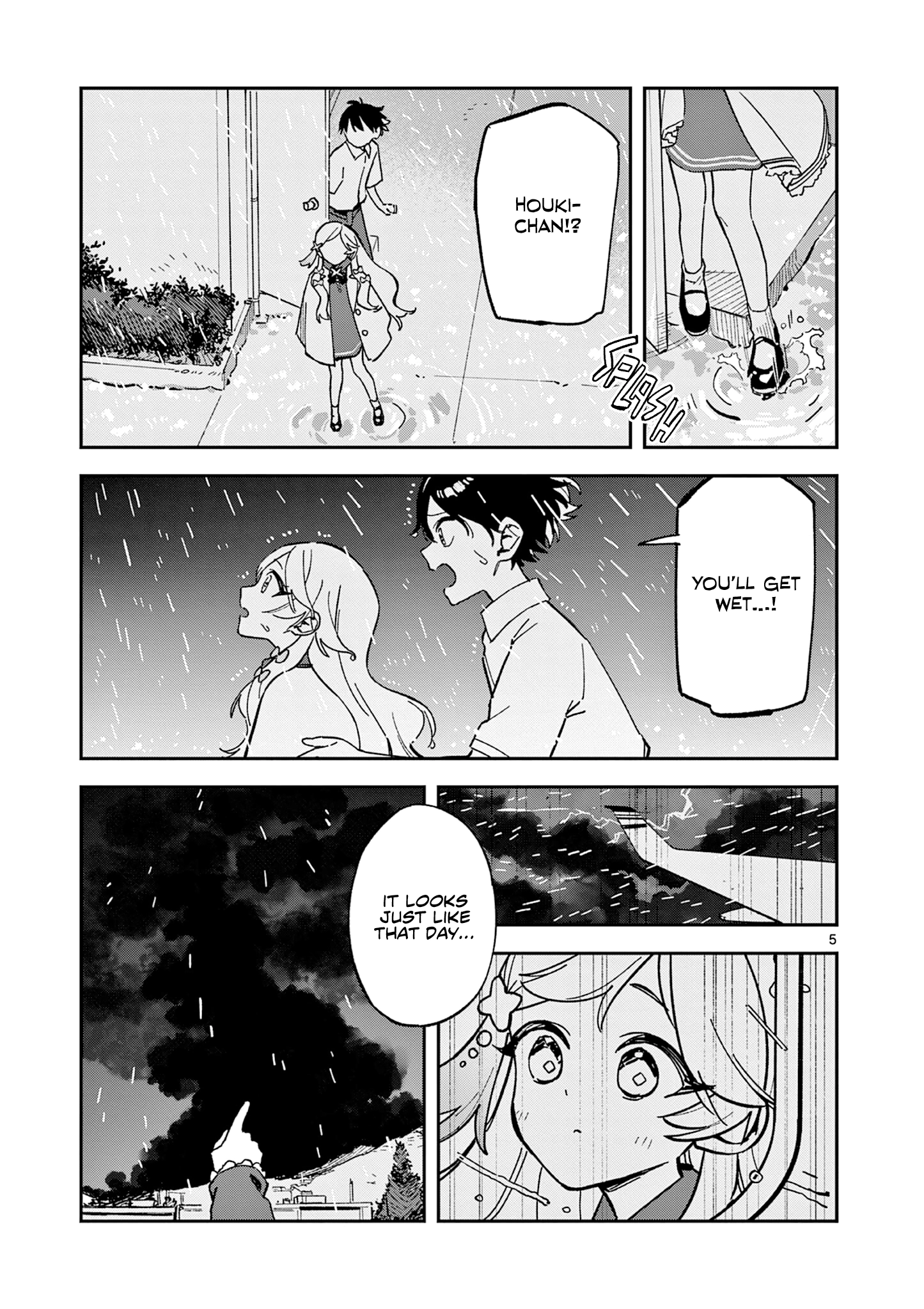 Houkago, Bokura wa Uchuu ni Madou Chapter 49 page 5 - 