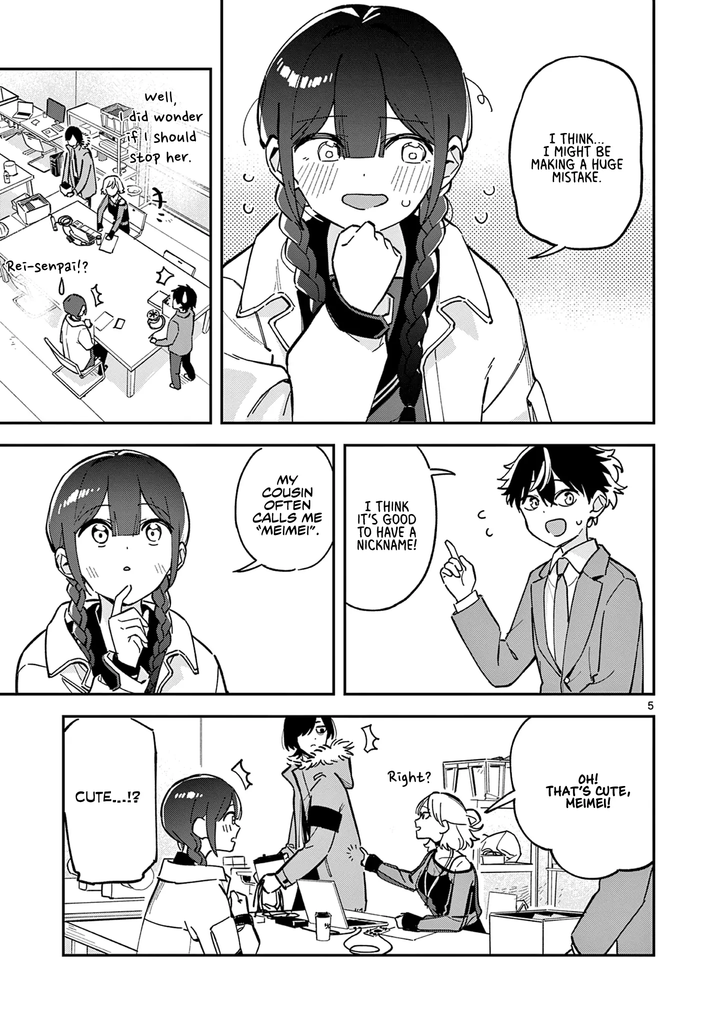 Houkago, Bokura wa Uchuu ni Madou Chapter 5 page 5 - 