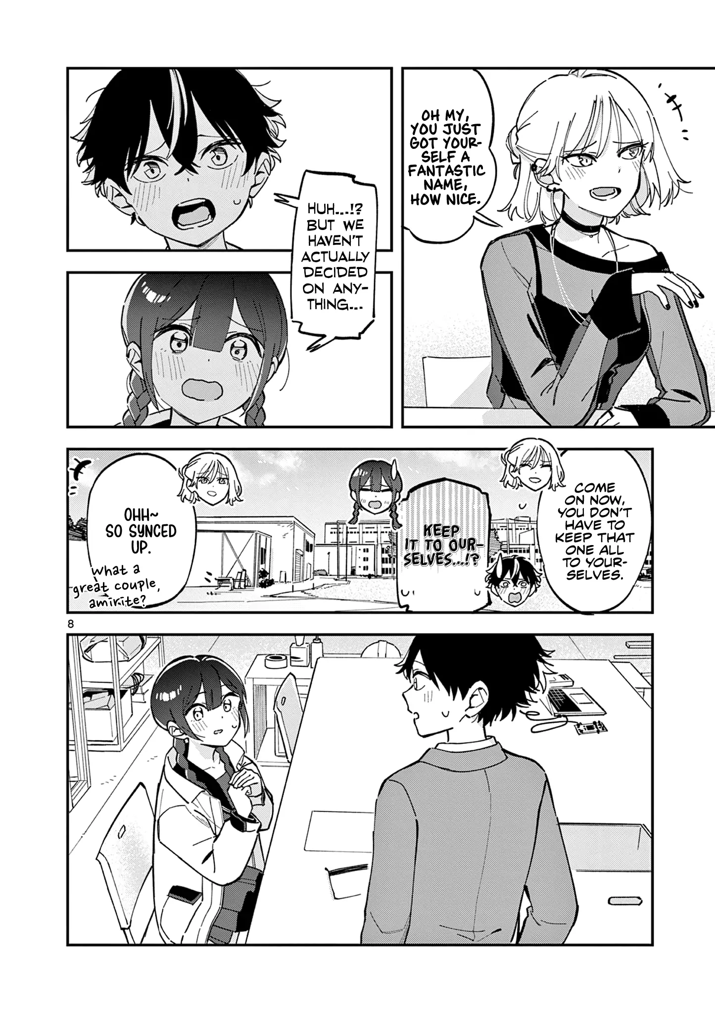 Houkago, Bokura wa Uchuu ni Madou Chapter 5 page 8 - 