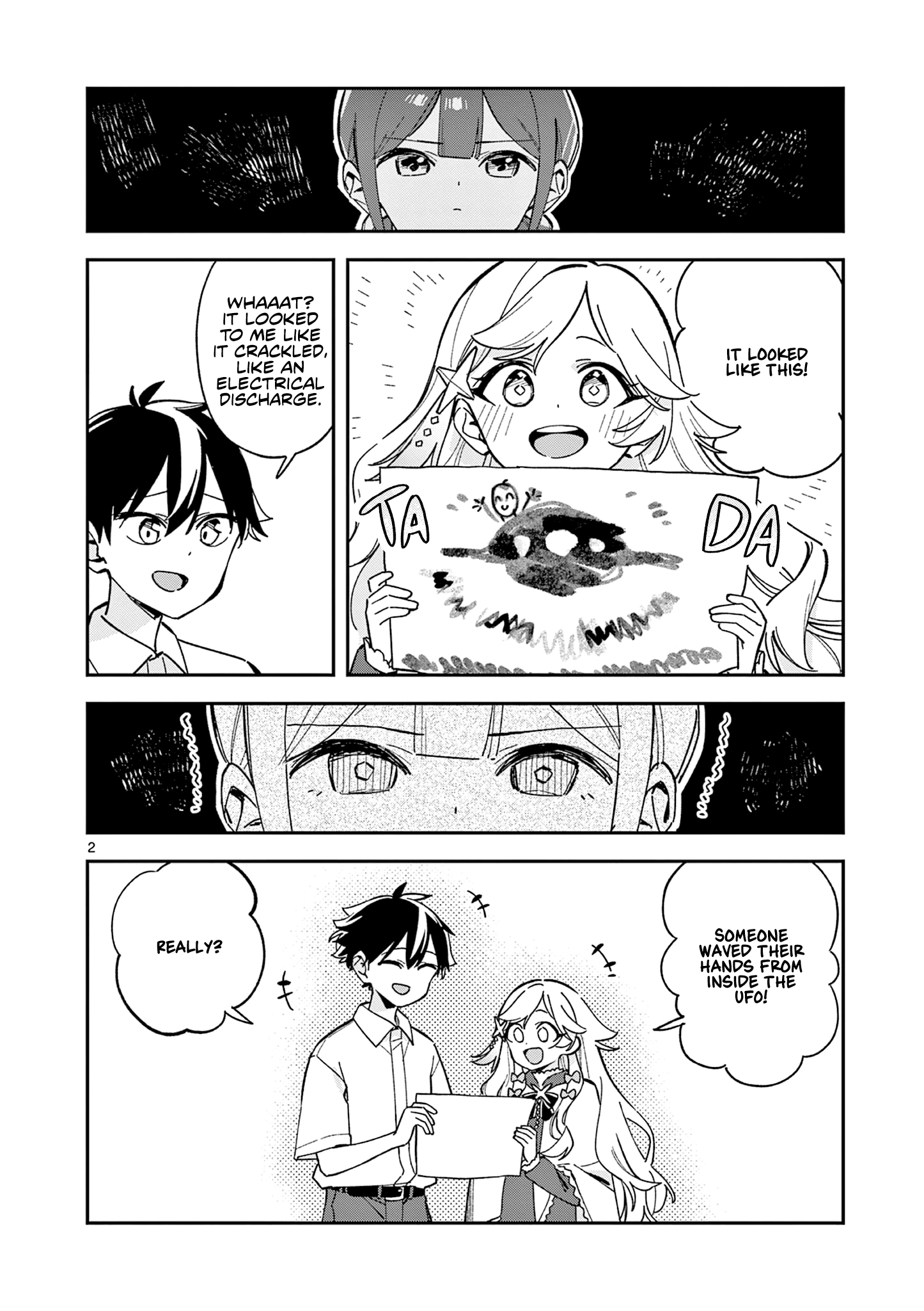 Houkago, Bokura wa Uchuu ni Madou Chapter 50 page 2 - 