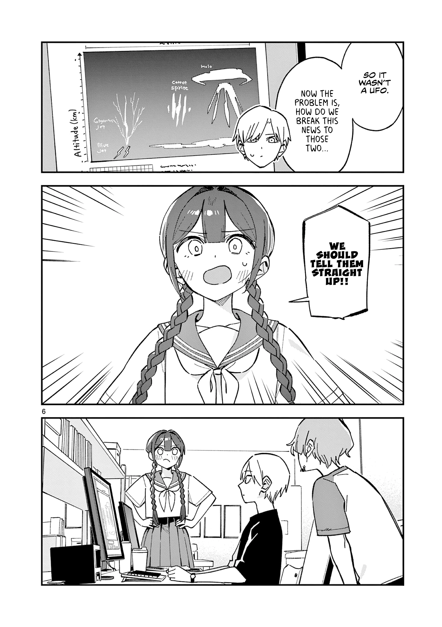 Houkago, Bokura wa Uchuu ni Madou Chapter 50 page 6 - 