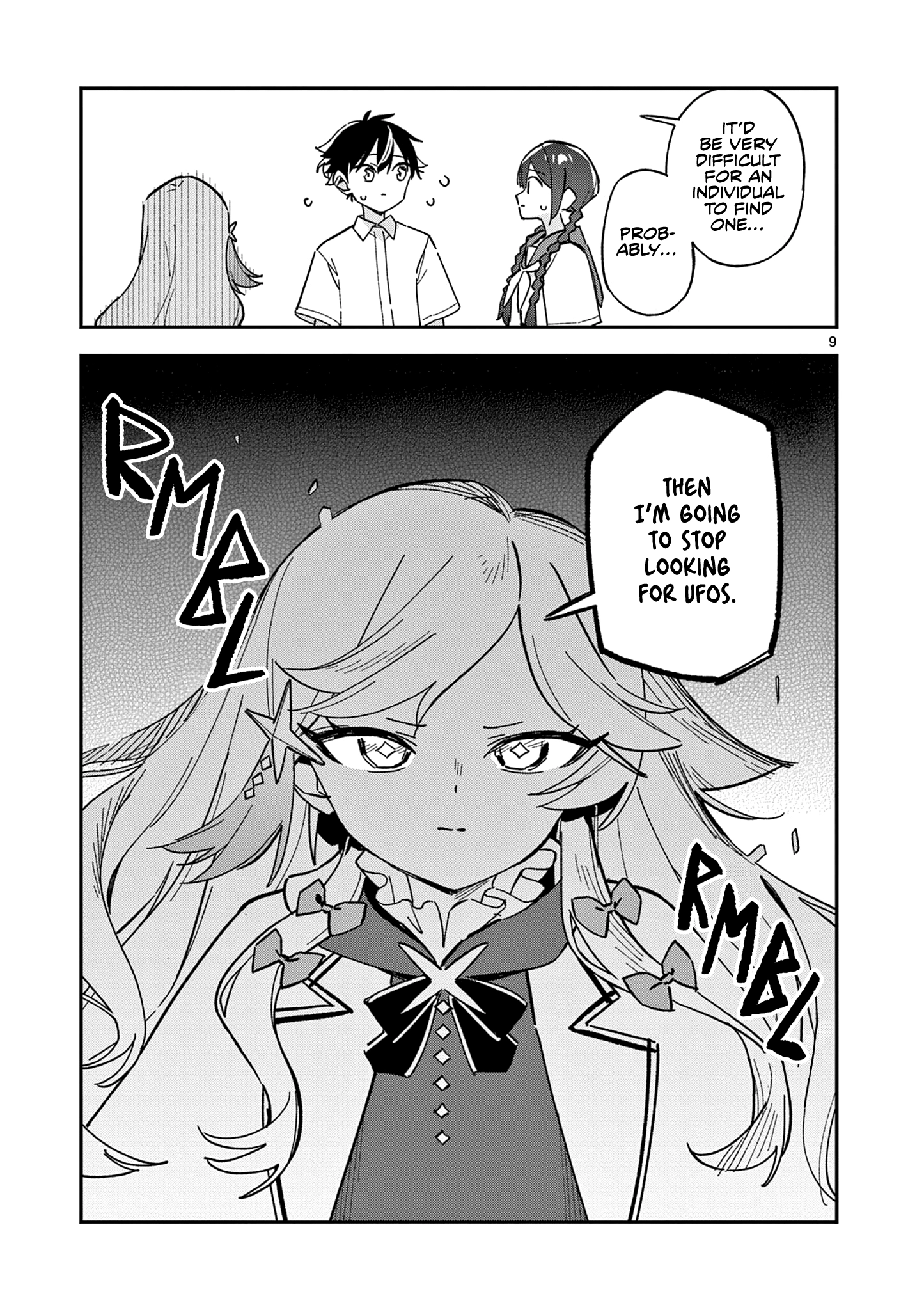 Houkago, Bokura wa Uchuu ni Madou Chapter 51 page 9 - 