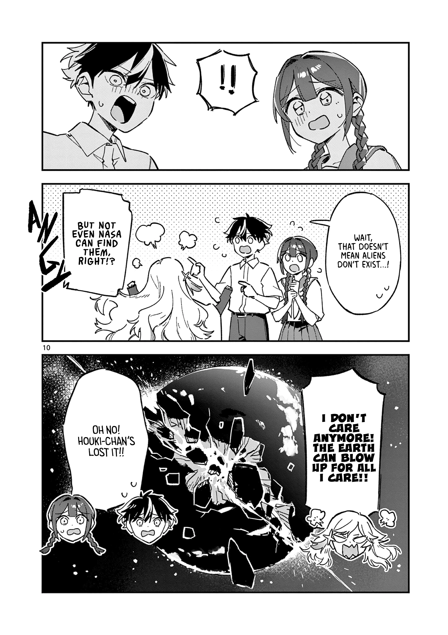 Houkago, Bokura wa Uchuu ni Madou Chapter 51 page 10 - 