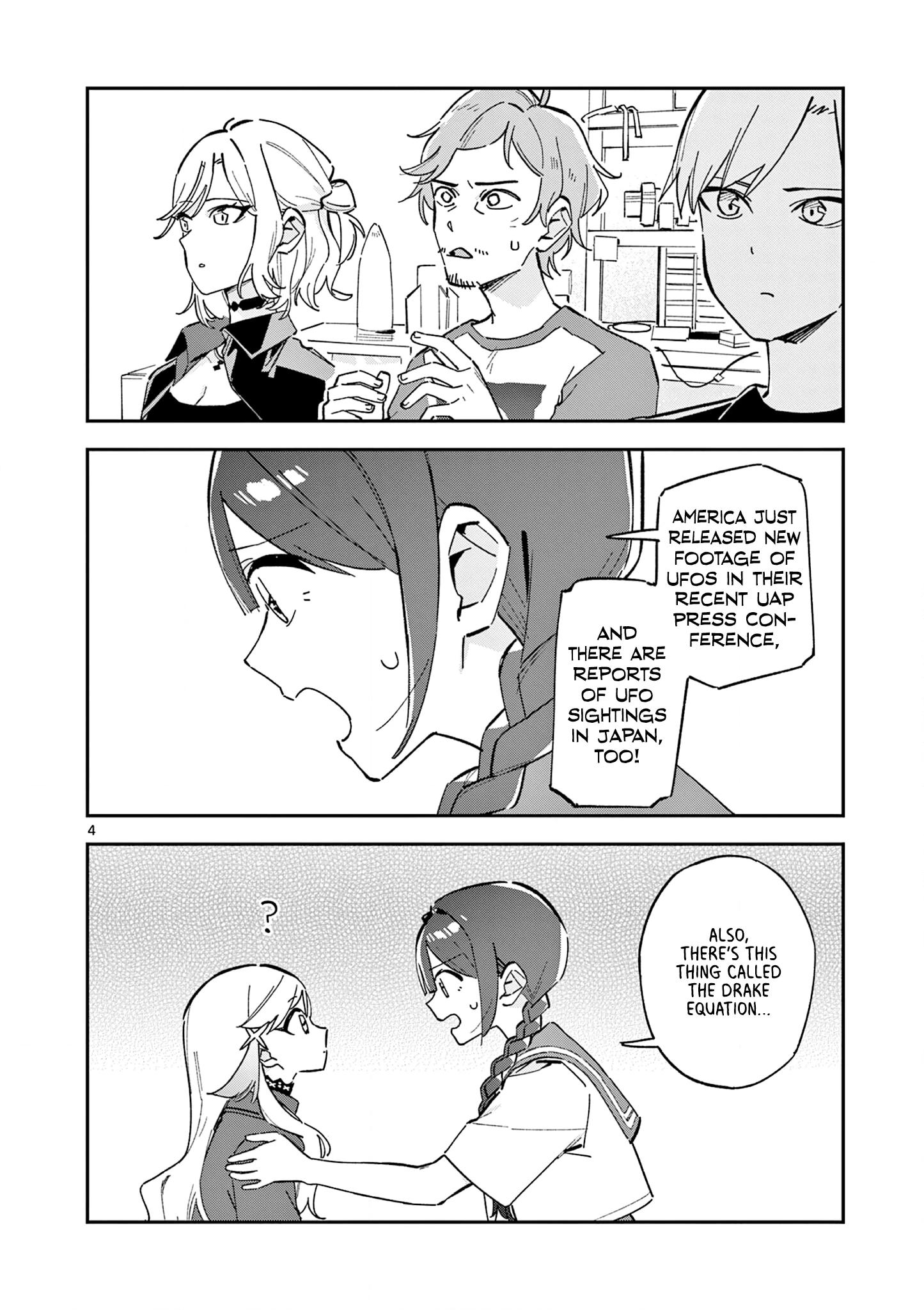 Houkago, Bokura wa Uchuu ni Madou Chapter 52 page 4 - 