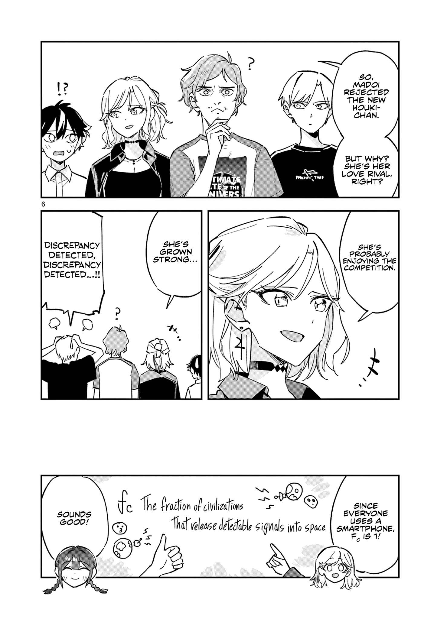 Houkago, Bokura wa Uchuu ni Madou Chapter 52 page 6 - 