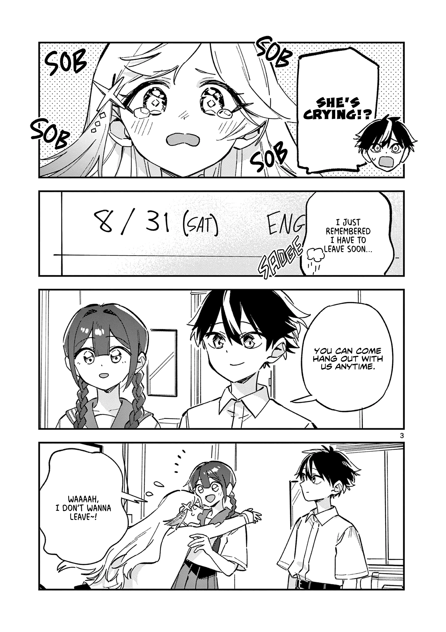 Houkago, Bokura wa Uchuu ni Madou Chapter 53 page 3 - 