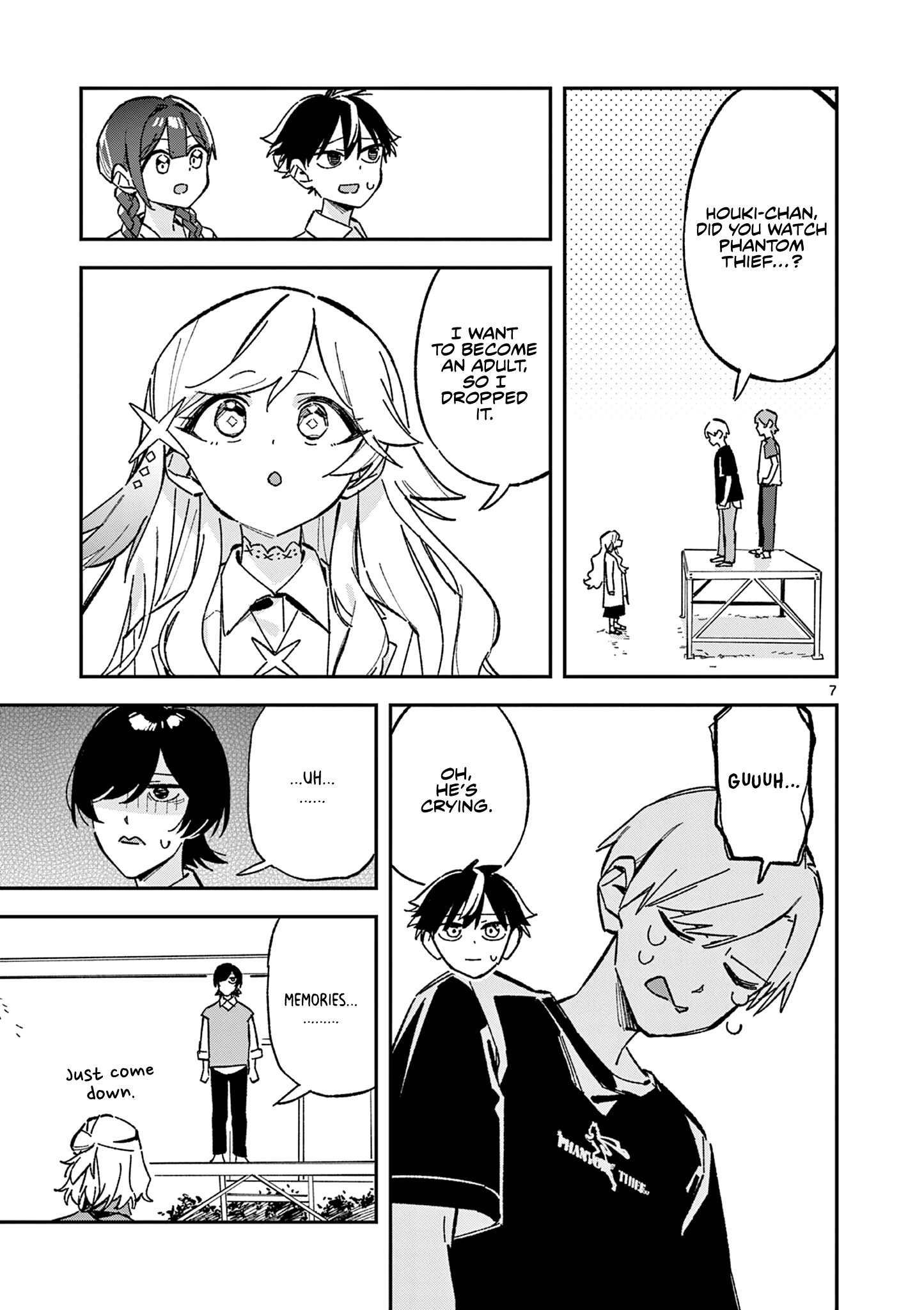 Houkago, Bokura wa Uchuu ni Madou Chapter 53 page 7 - 