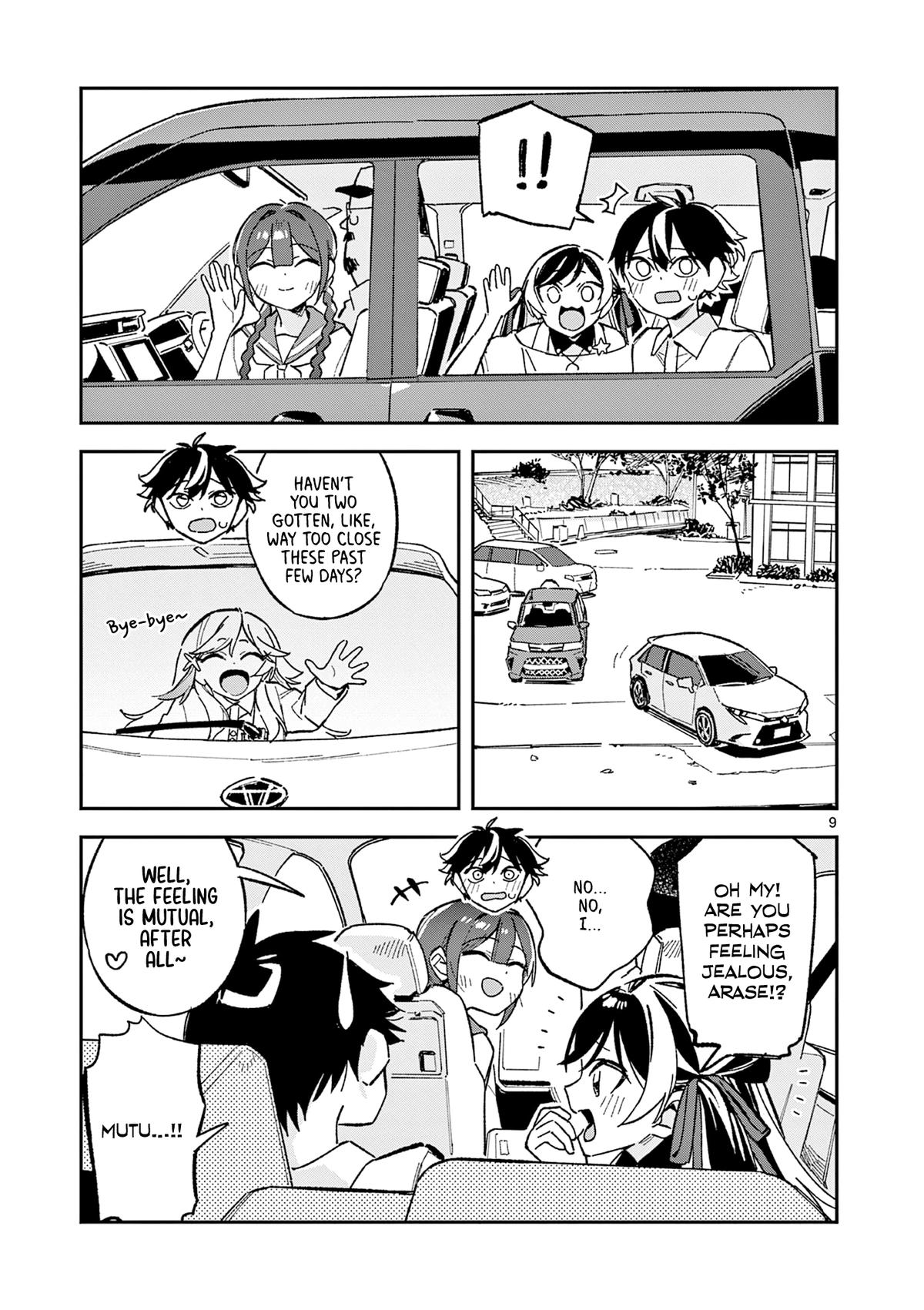 Houkago, Bokura wa Uchuu ni Madou Chapter 54 page 9 - 