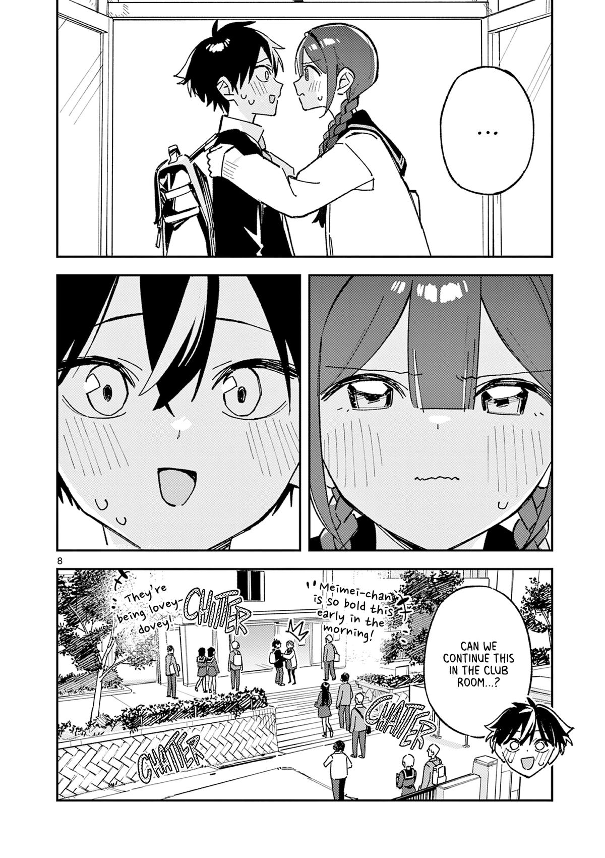 Houkago, Bokura wa Uchuu ni Madou Chapter 55 page 8 - 