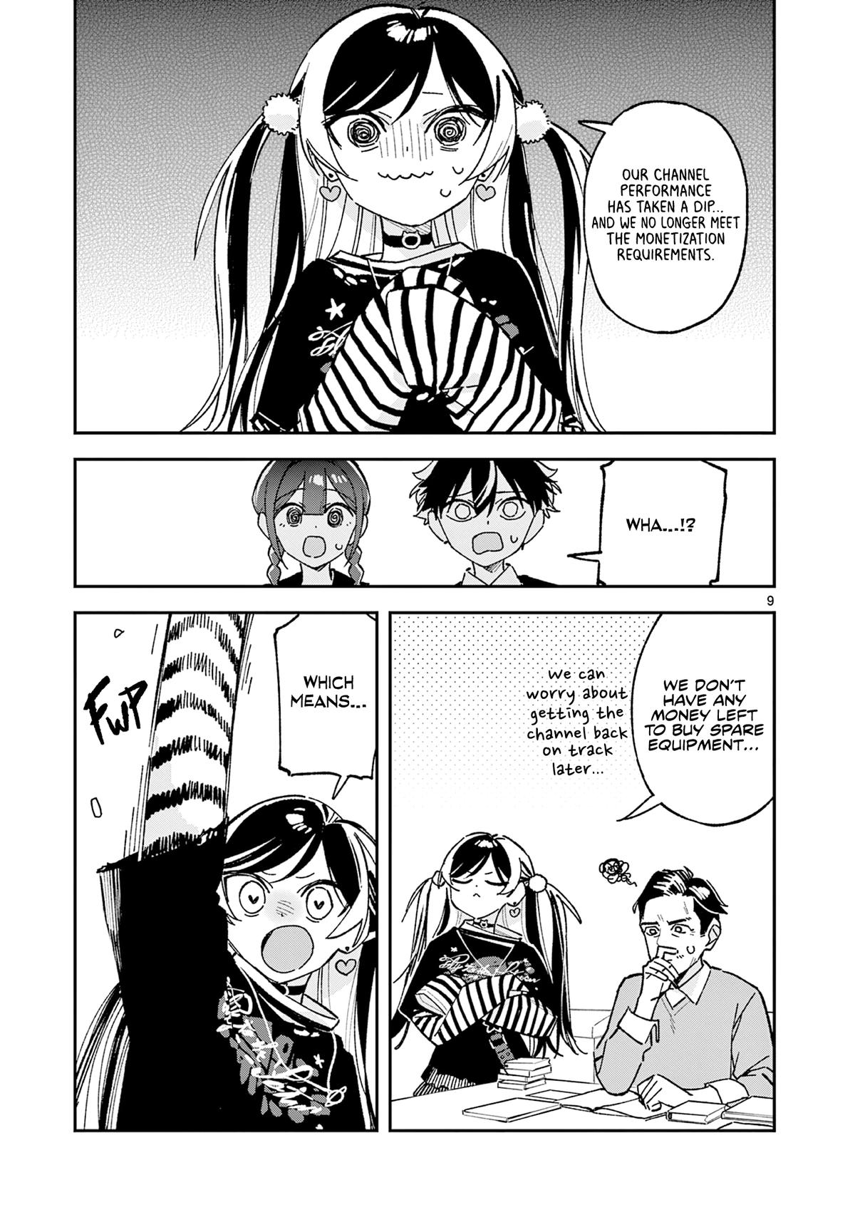 Houkago, Bokura wa Uchuu ni Madou Chapter 55 page 9 - 