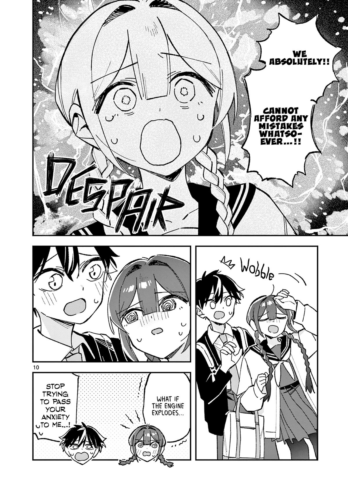 Houkago, Bokura wa Uchuu ni Madou Chapter 55 page 10 - 