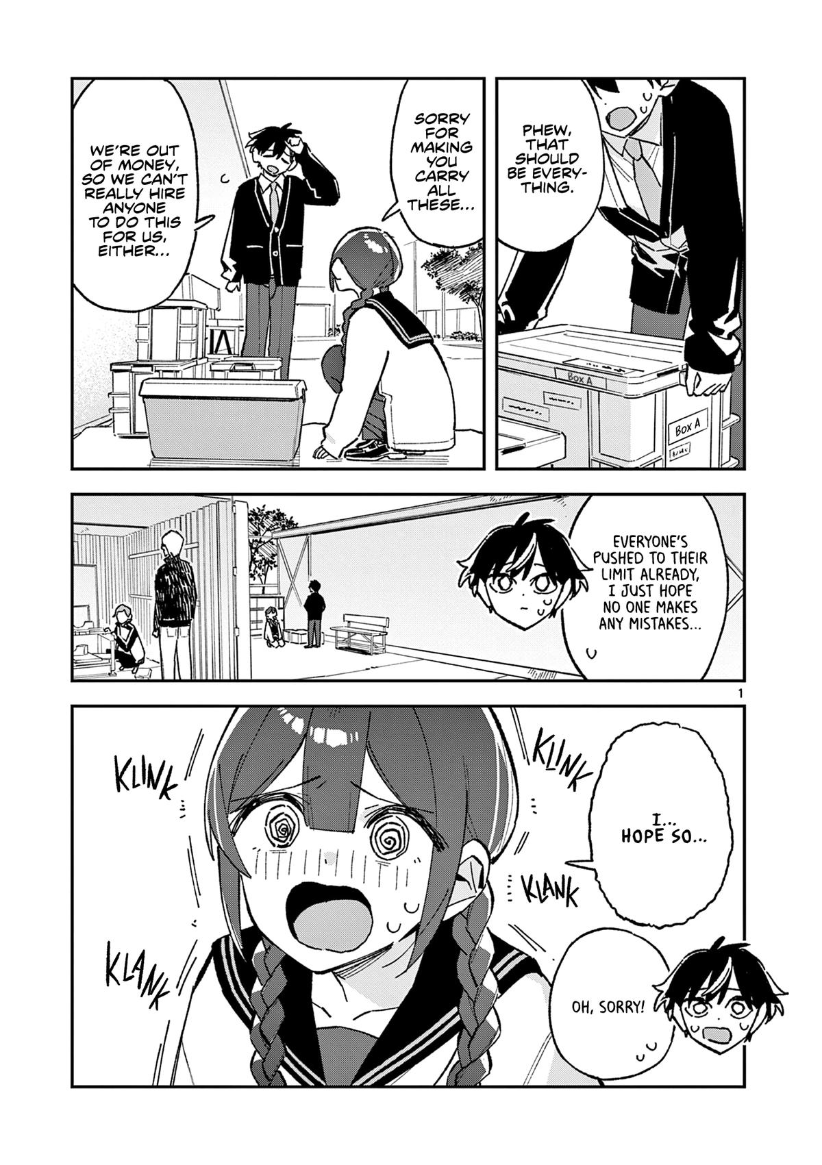 Houkago, Bokura wa Uchuu ni Madou Chapter 56 page 1 - 