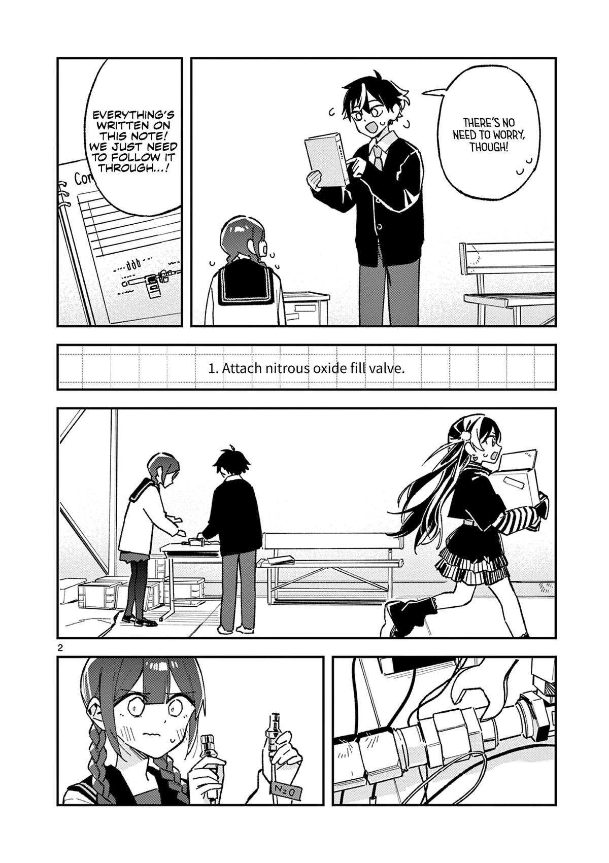 Houkago, Bokura wa Uchuu ni Madou Chapter 56 page 2 - 