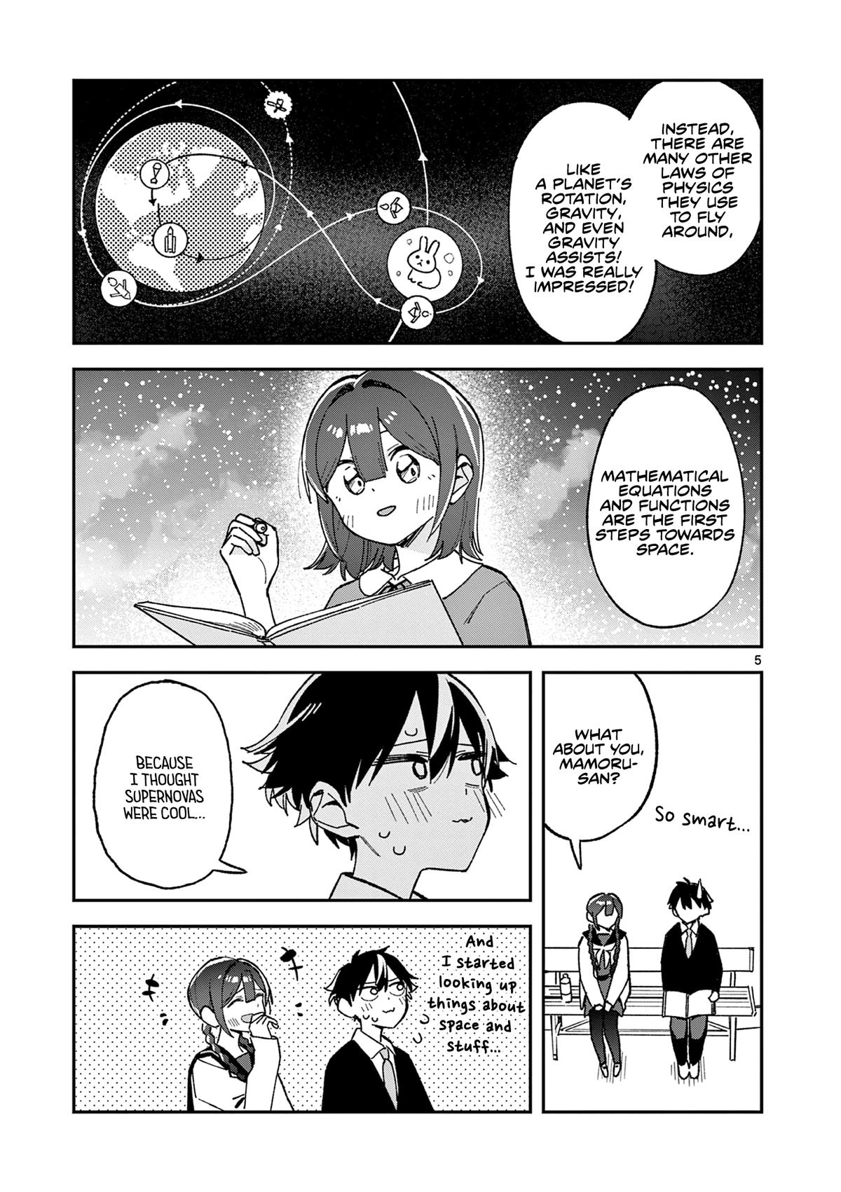 Houkago, Bokura wa Uchuu ni Madou Chapter 56 page 5 - 
