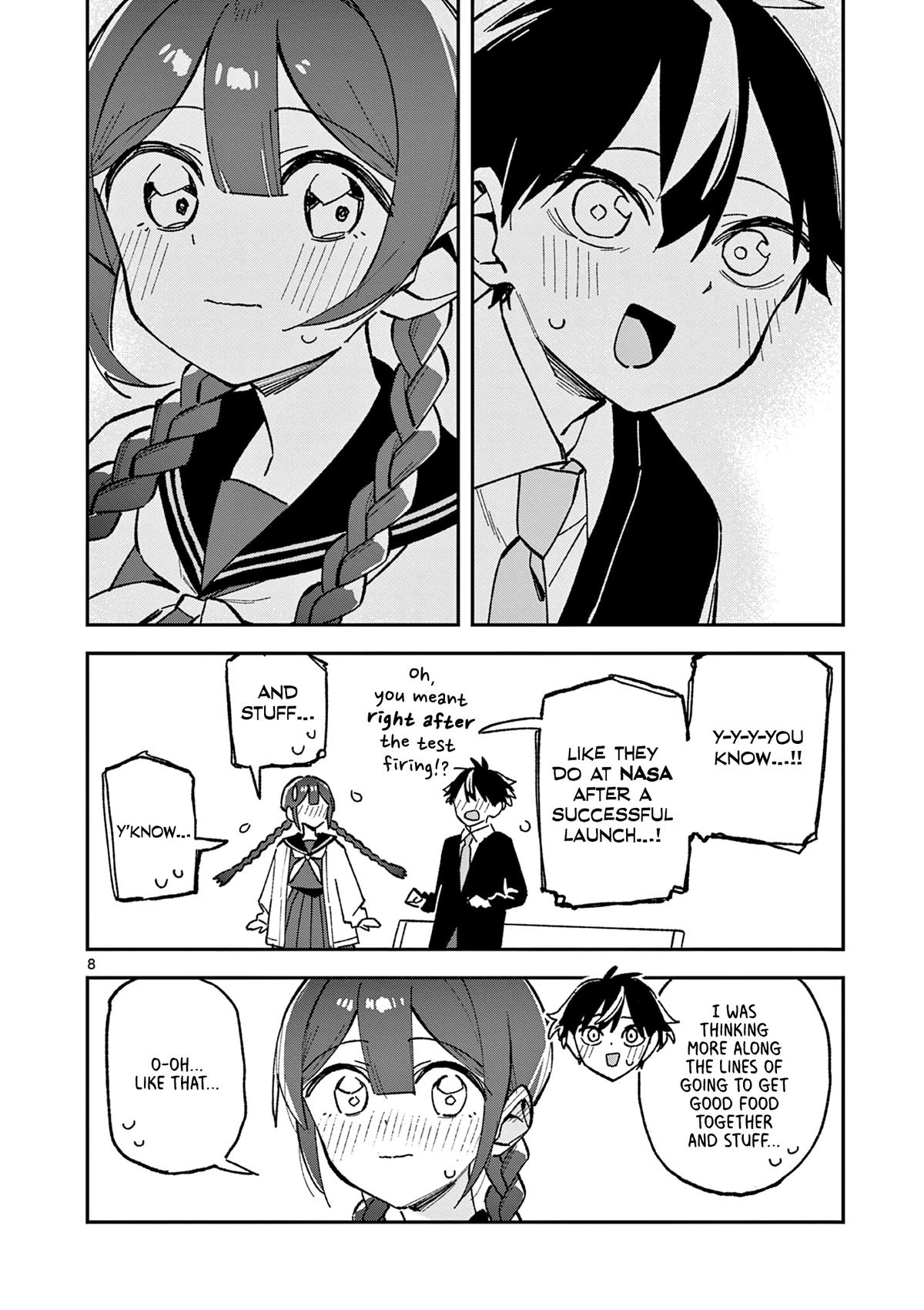 Houkago, Bokura wa Uchuu ni Madou Chapter 56 page 8 - 
