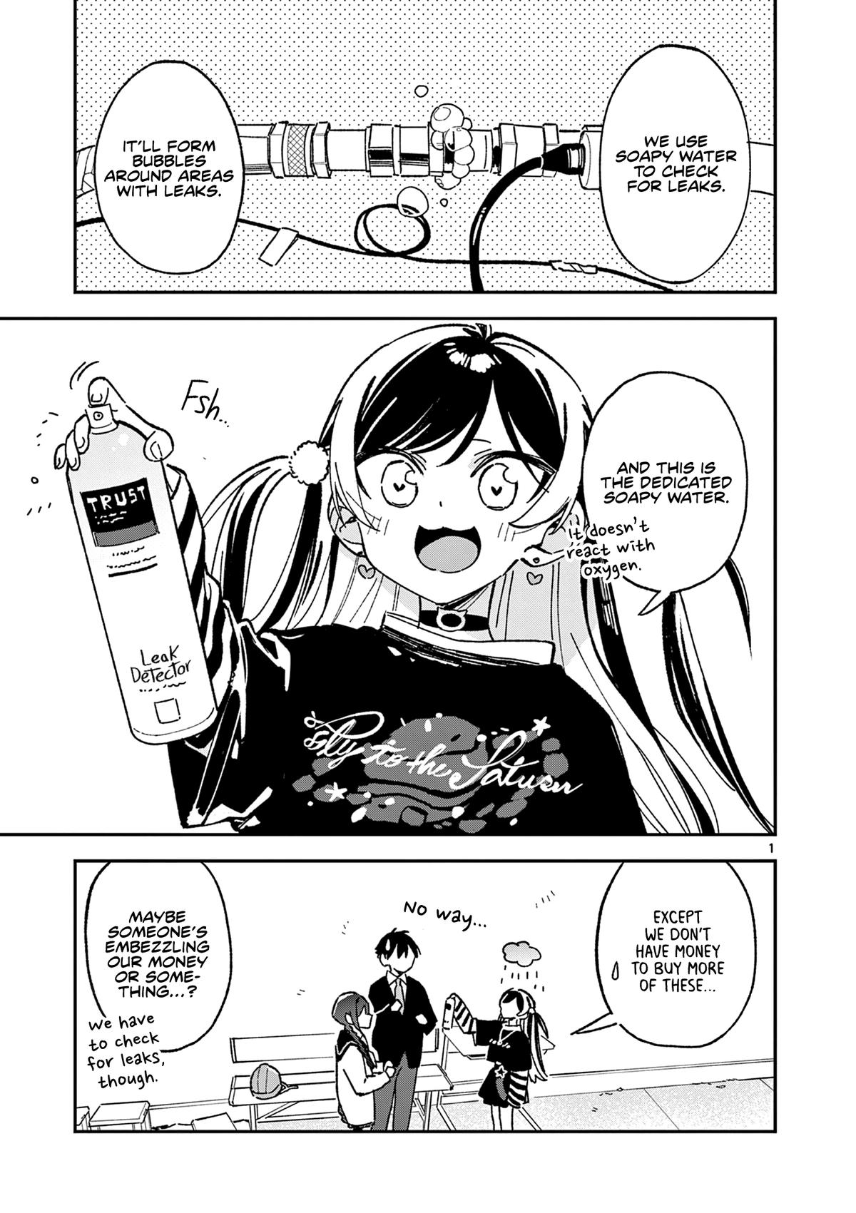 Houkago, Bokura wa Uchuu ni Madou Chapter 57 page 1 - 
