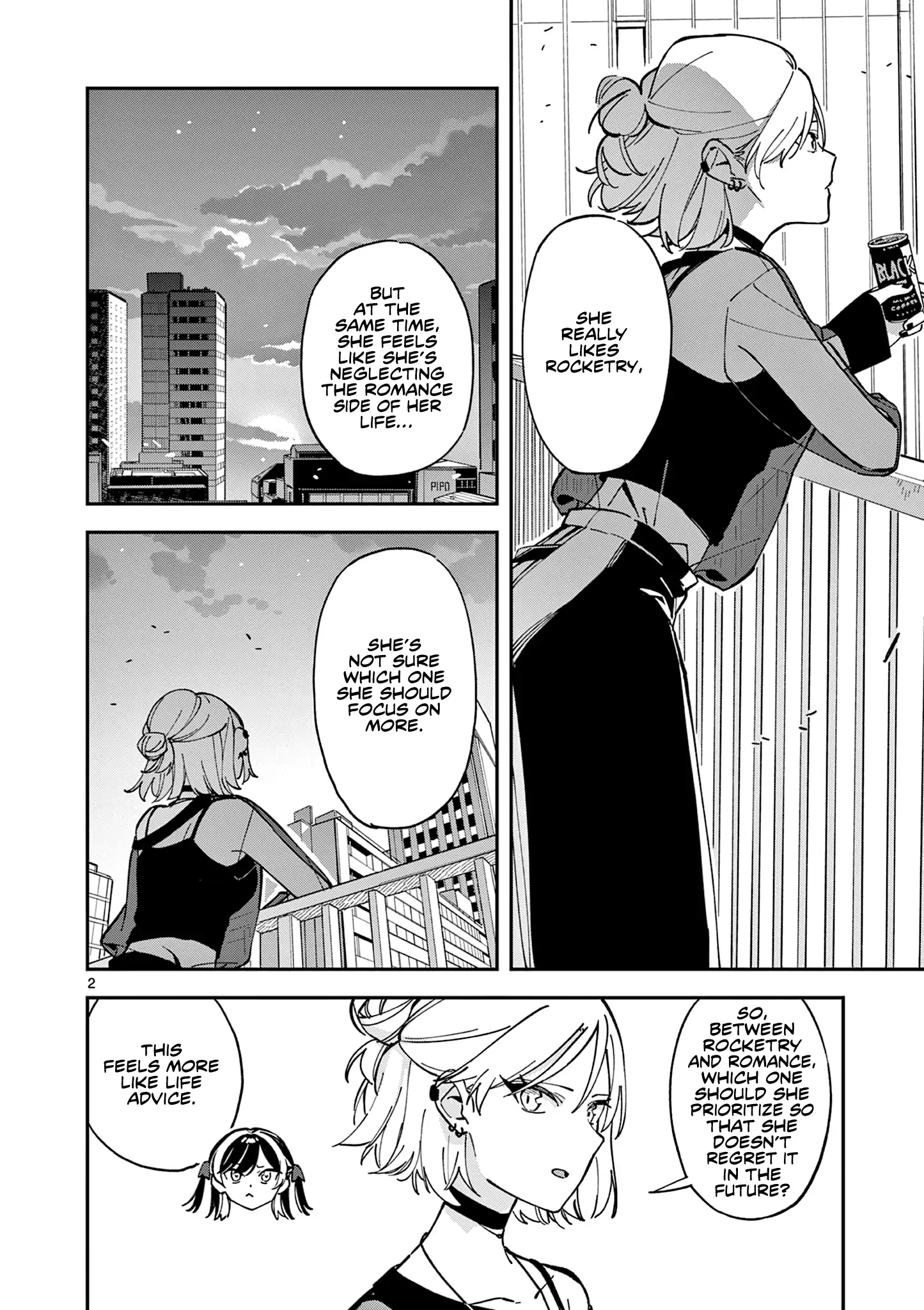 Houkago, Bokura wa Uchuu ni Madou Chapter 6 page 2 - 