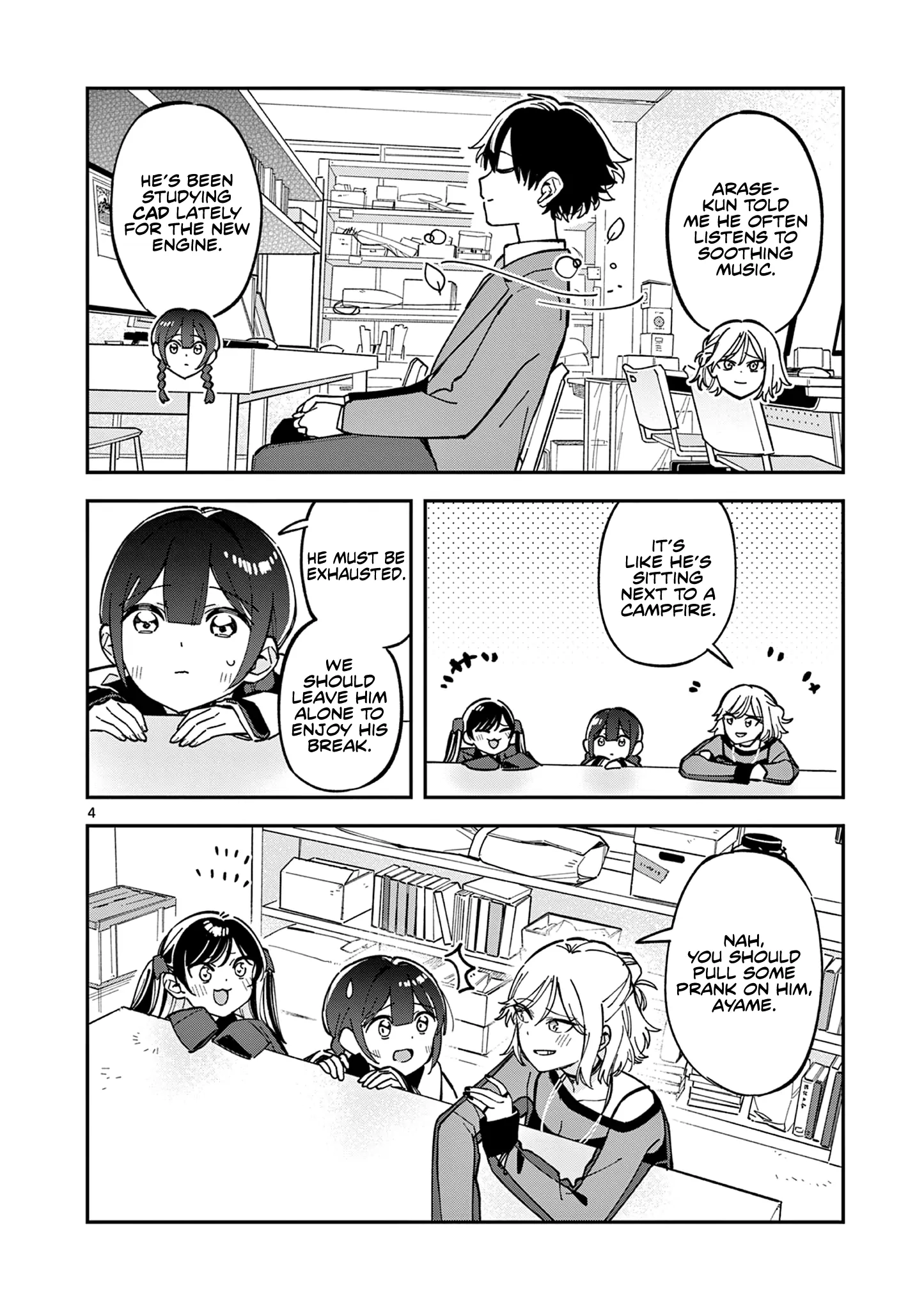Houkago, Bokura wa Uchuu ni Madou Chapter 7 page 4 - 