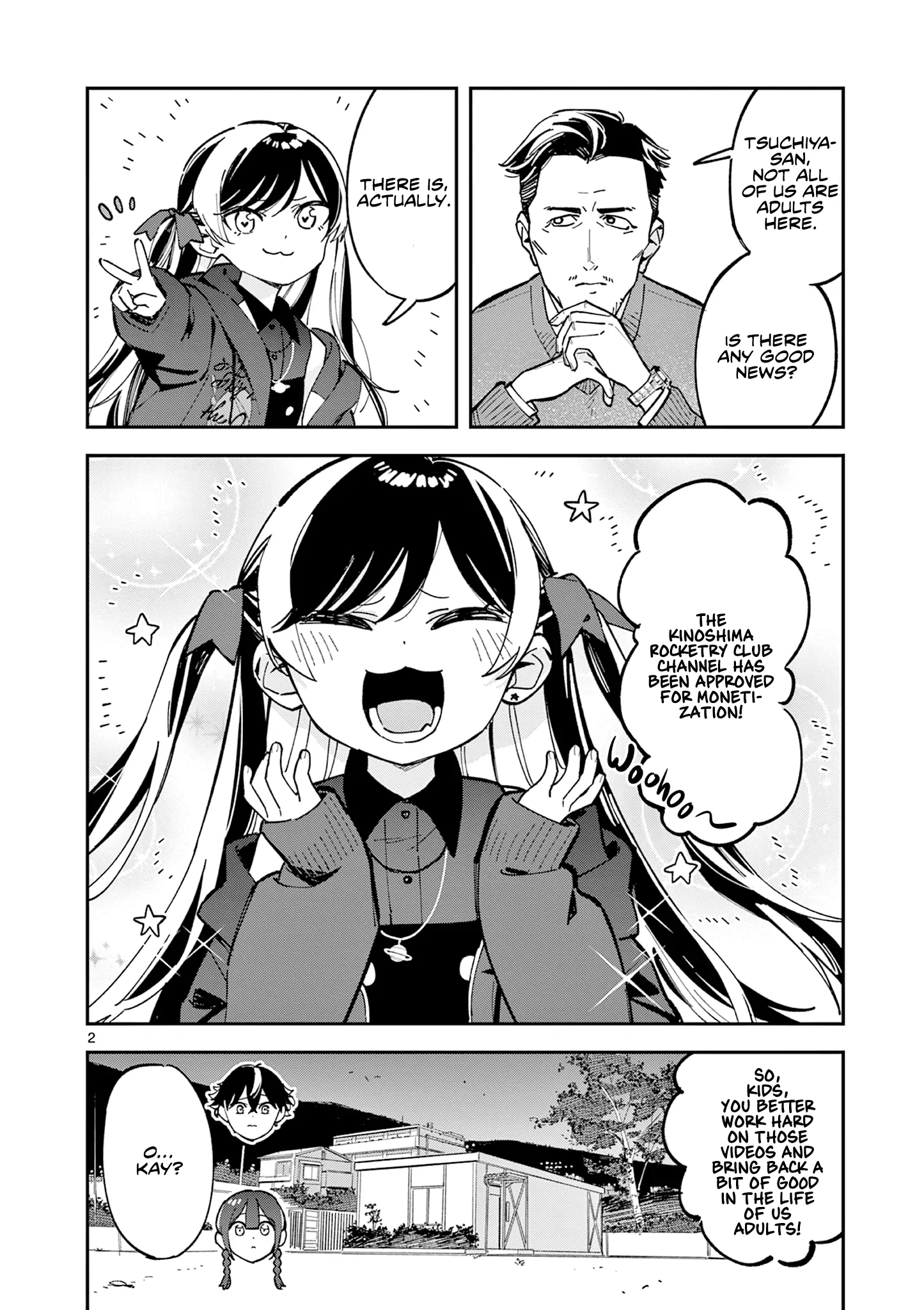 Houkago, Bokura wa Uchuu ni Madou Chapter 9 page 2 - 