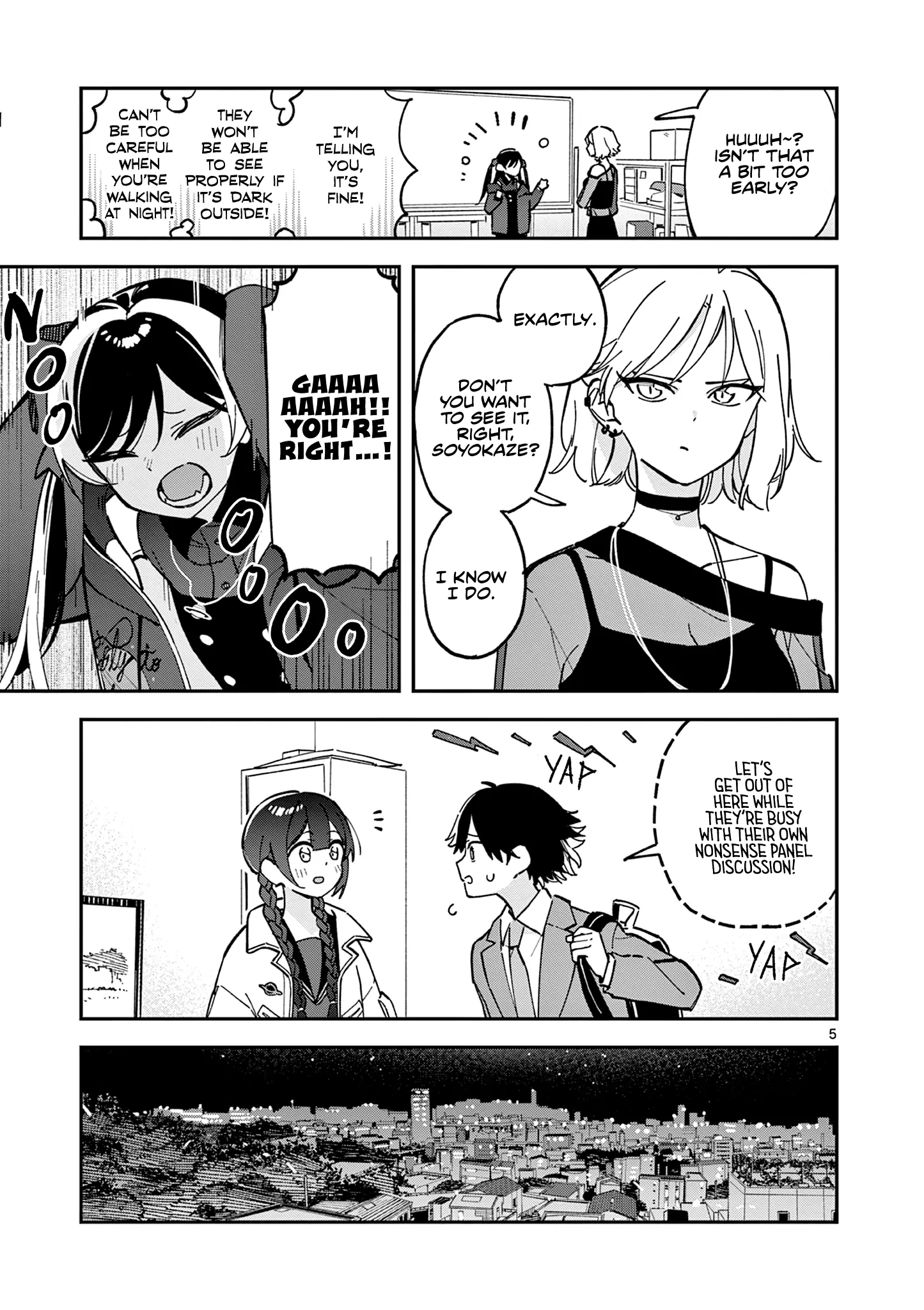 Houkago, Bokura wa Uchuu ni Madou Chapter 9 page 5 - 