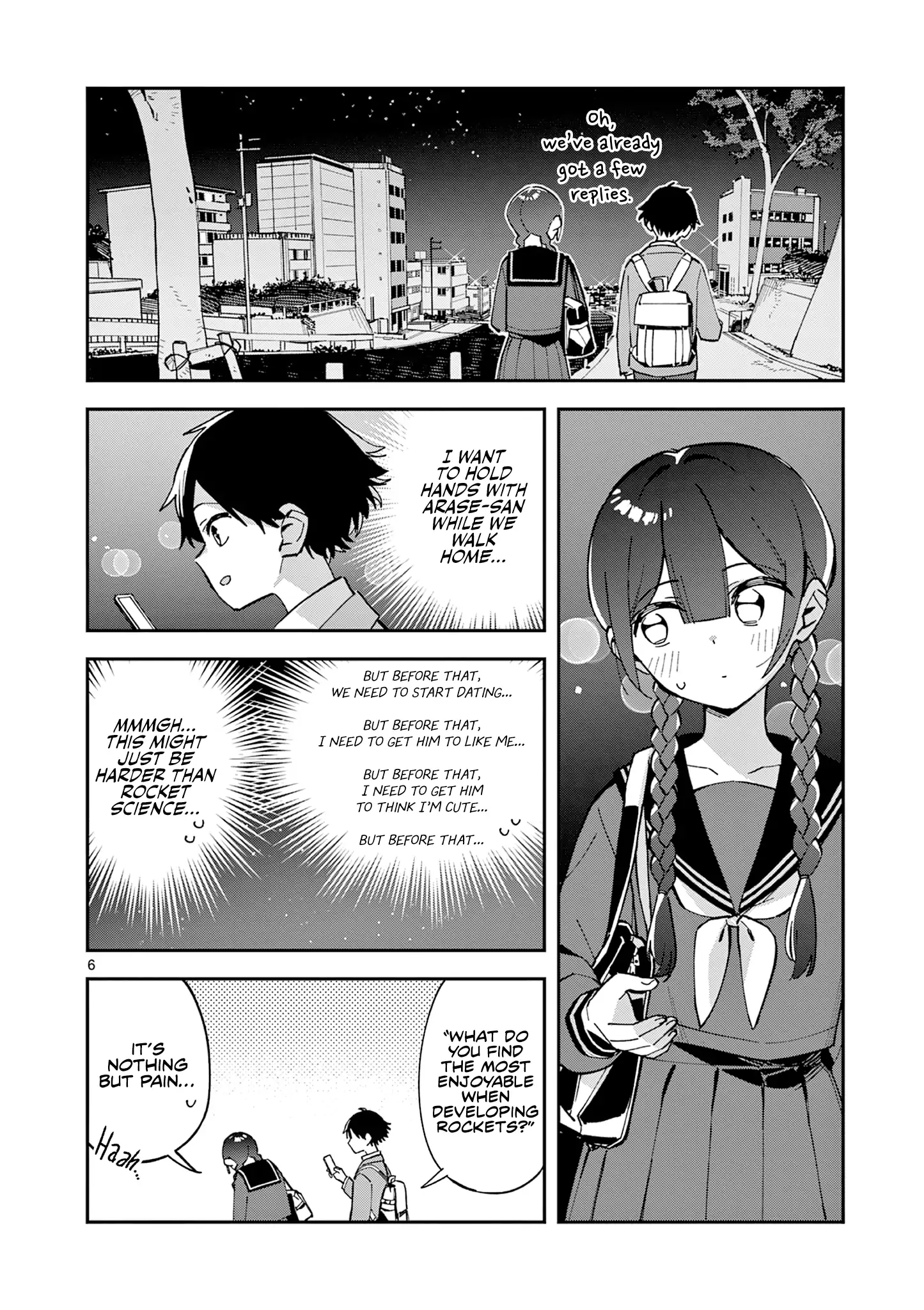 Houkago, Bokura wa Uchuu ni Madou Chapter 9 page 6 - 
