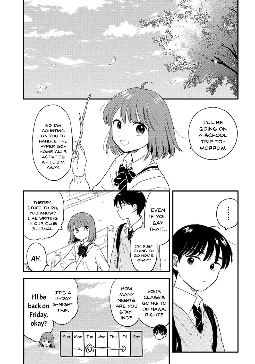 Houkago Kitaku Biyori Chapter 19 page 1 - 