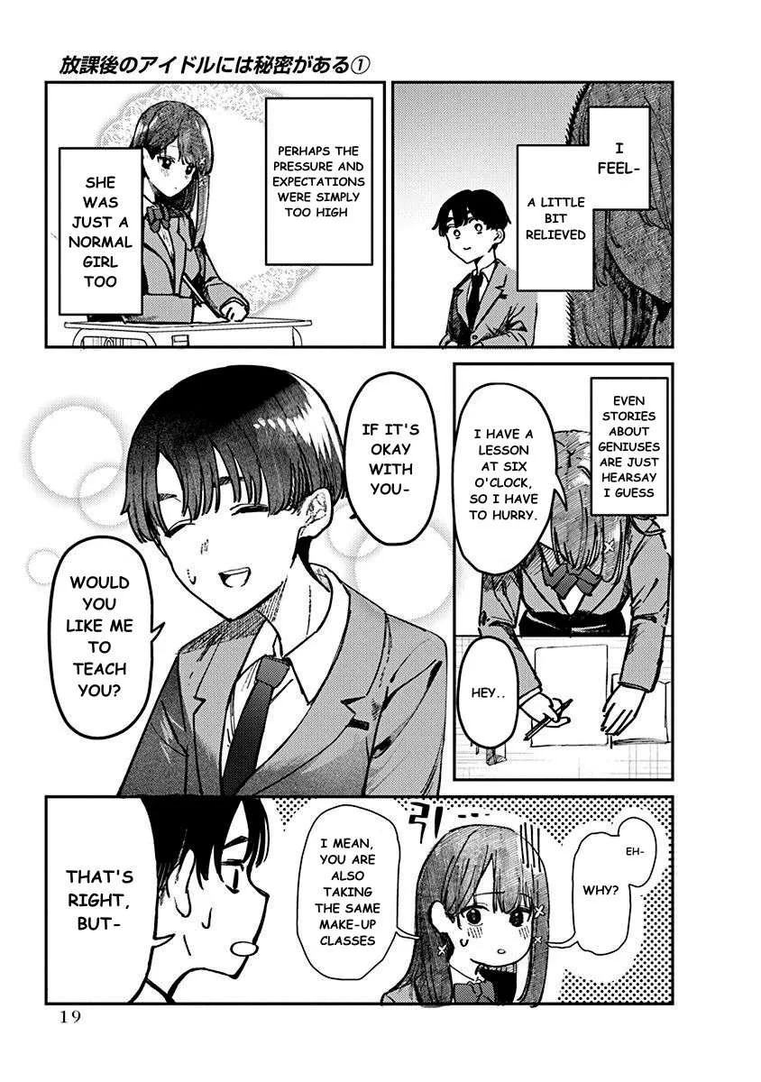 Houkago no Idol ni wa Himitsu ga aru Chapter 1 page 22 - 