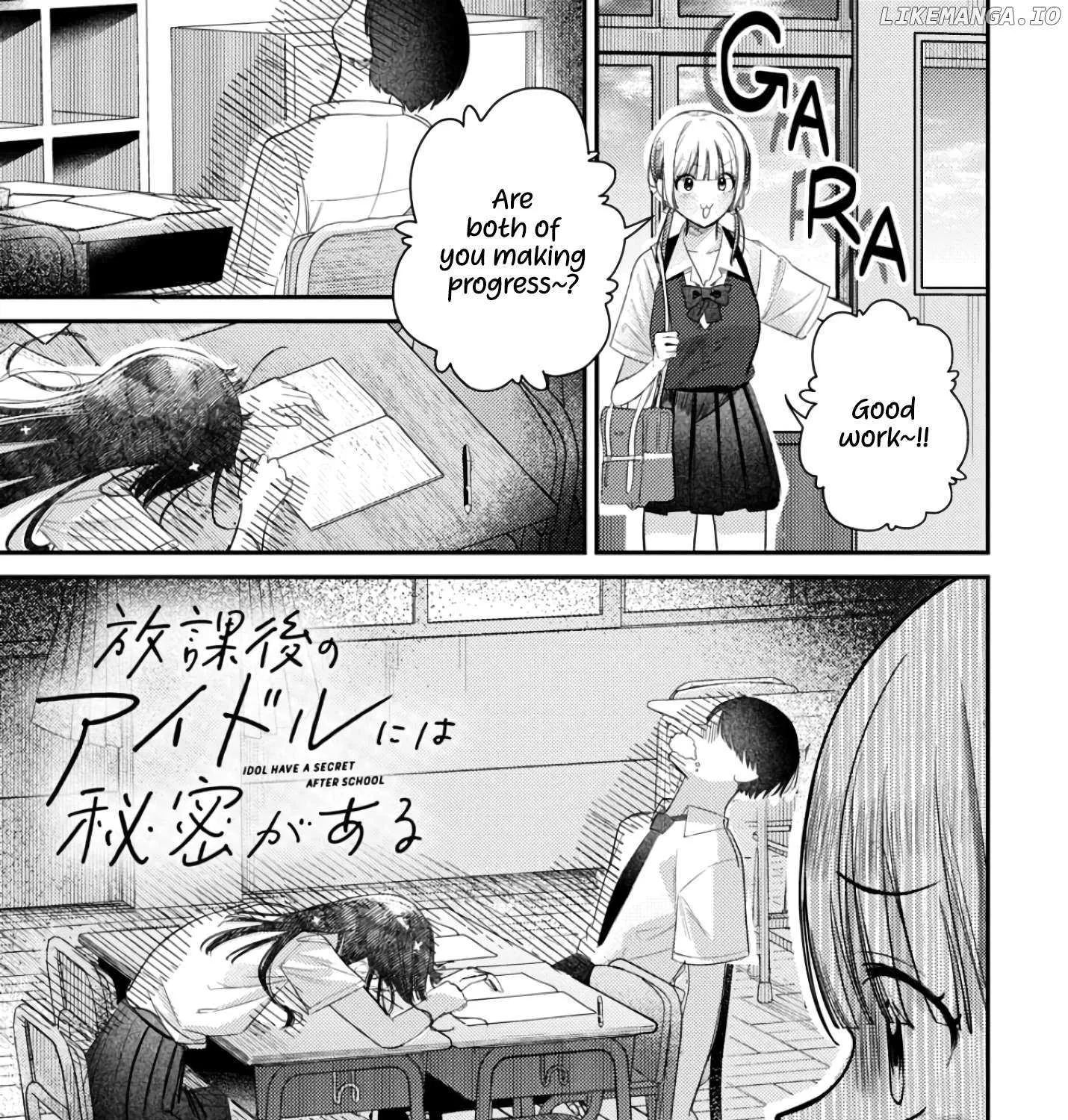 Houkago no Idol ni wa Himitsu ga aru Chapter 36 page 3 - 