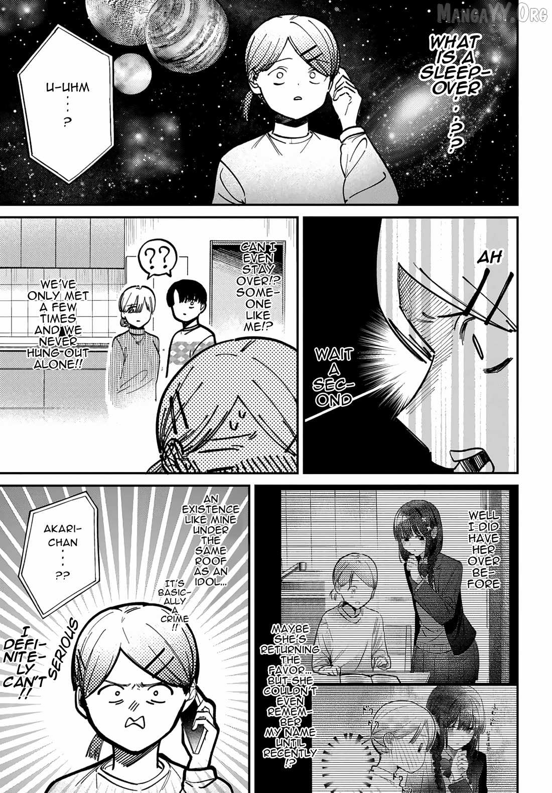 Houkago no Idol ni wa Himitsu ga aru Chapter 72 page 8 - 