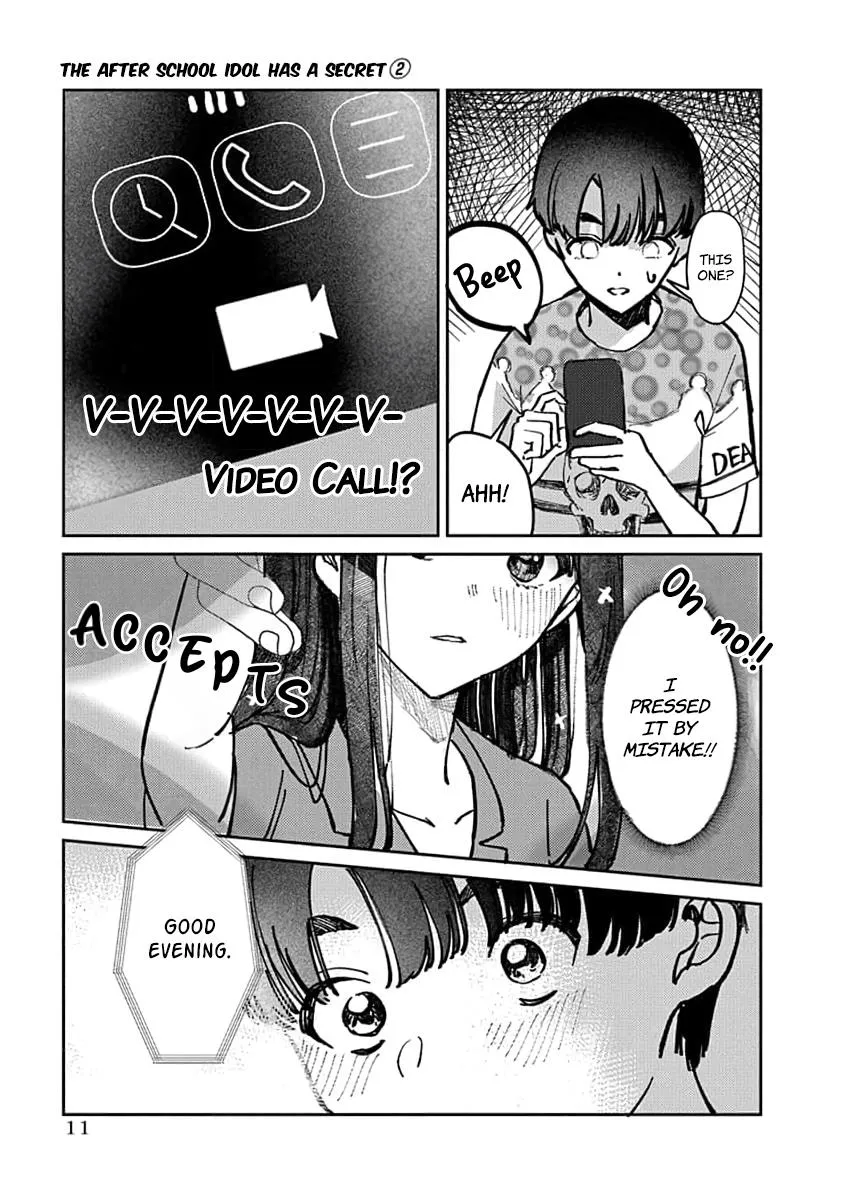 Houkago no Idol ni wa Himitsu ga aru Chapter 8 page 14 - 