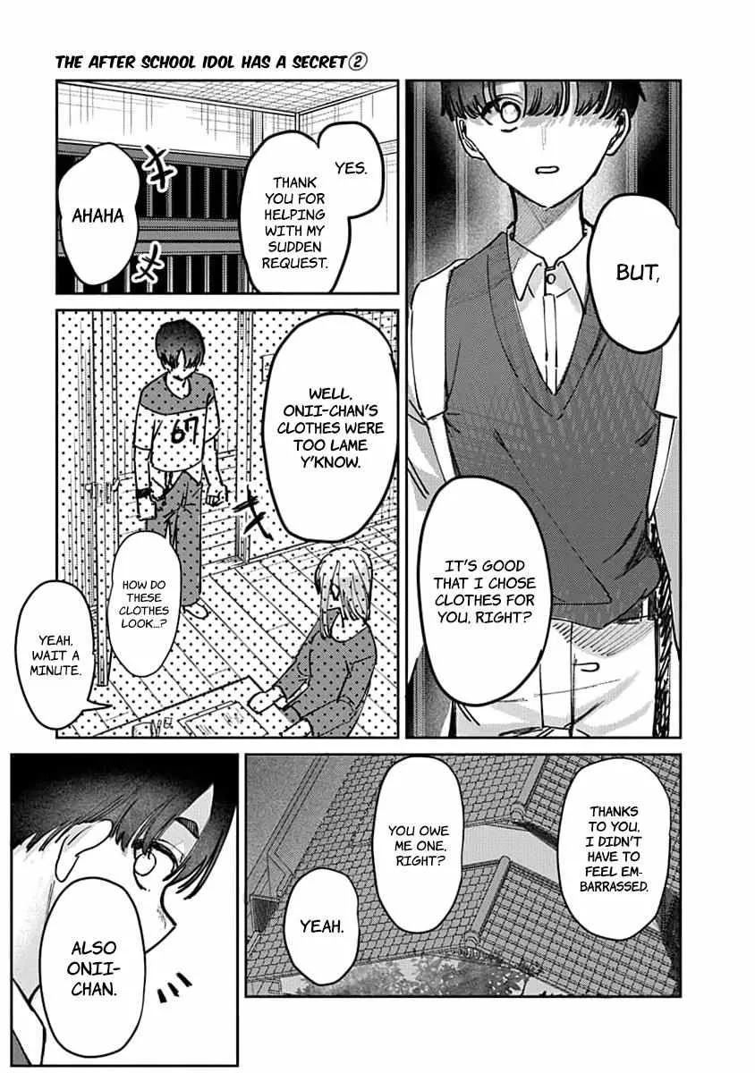 Houkago no Idol ni wa Himitsu ga aru Chapter 8 page 10 - 
